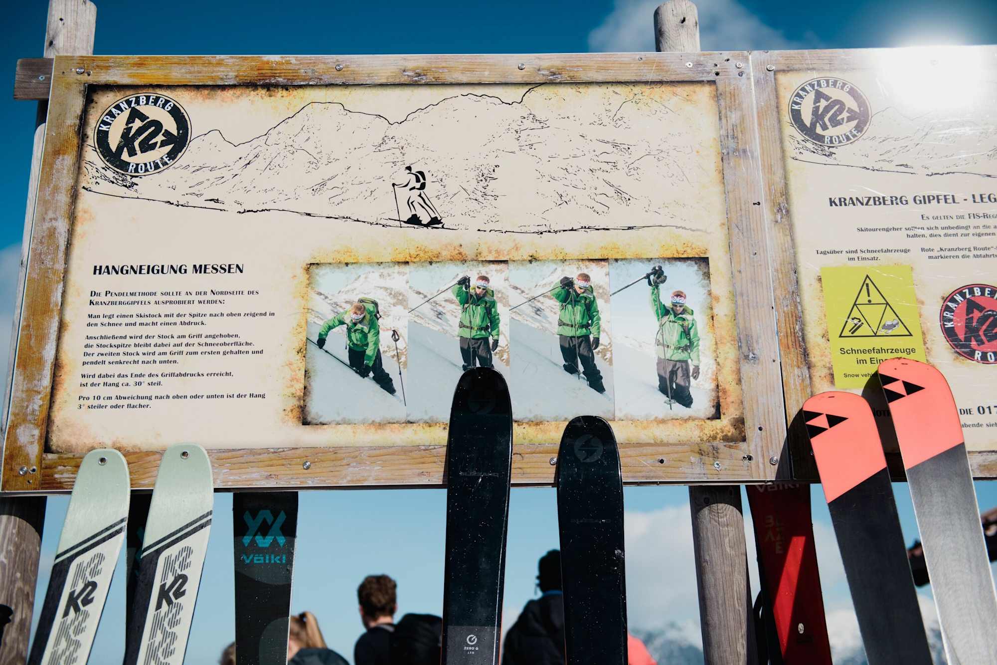 Skitourenlehrpfad am Kranzberg
