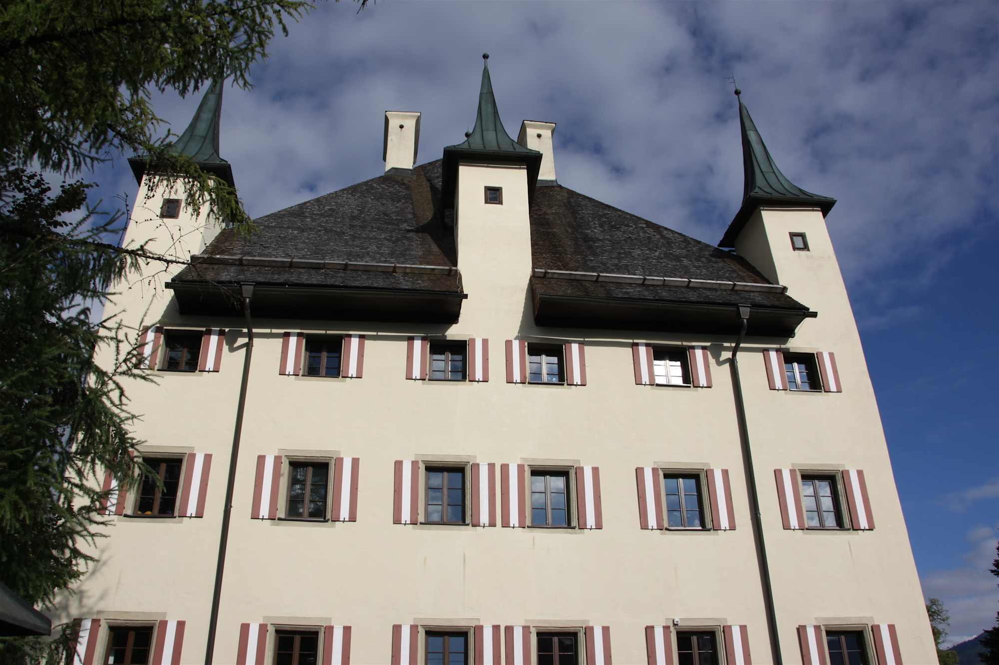 Das Schloss Lichtenau in Stuhlfelden