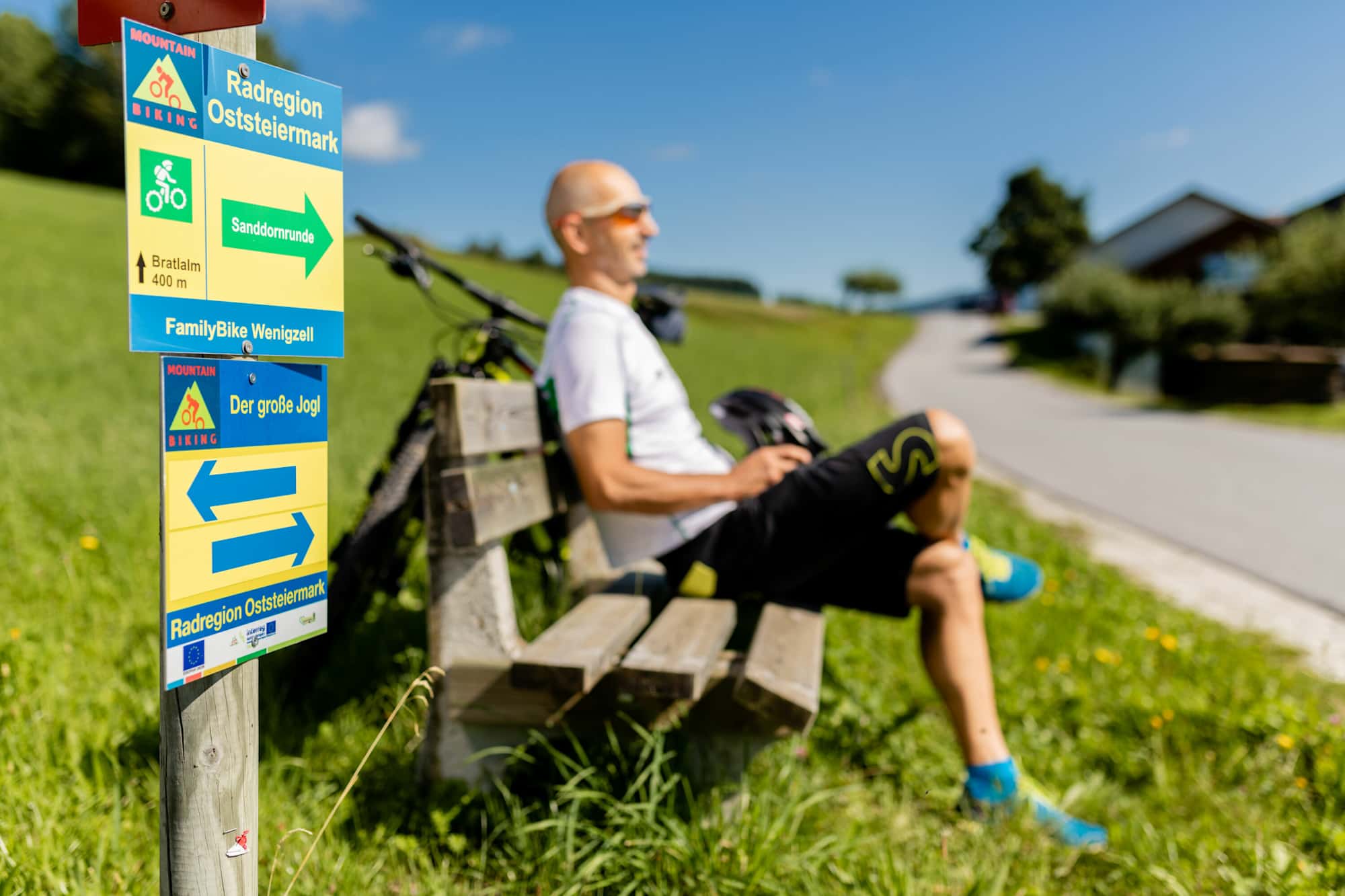 Gut beschildert – die Große Joglrunde