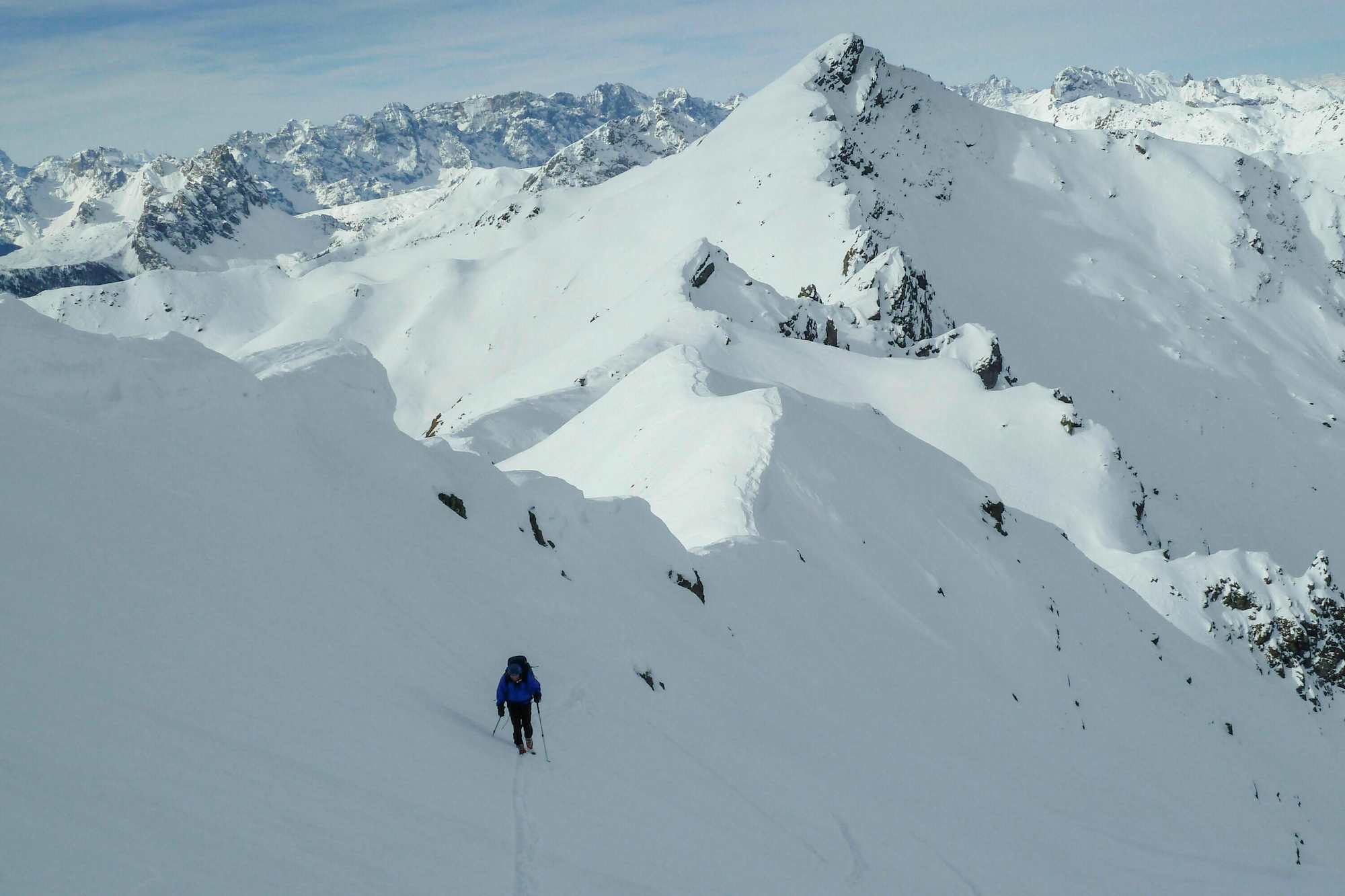 Schiüberschreitung Karnischer Hauptkamm - Etappe 3: Sillian bis Plöckenpass 