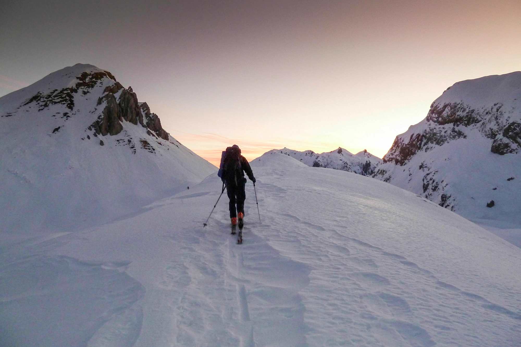 Skiüberschreitung Karnischer Hauptkamm - Etappe 4: Sillian bis Plöckenpass 