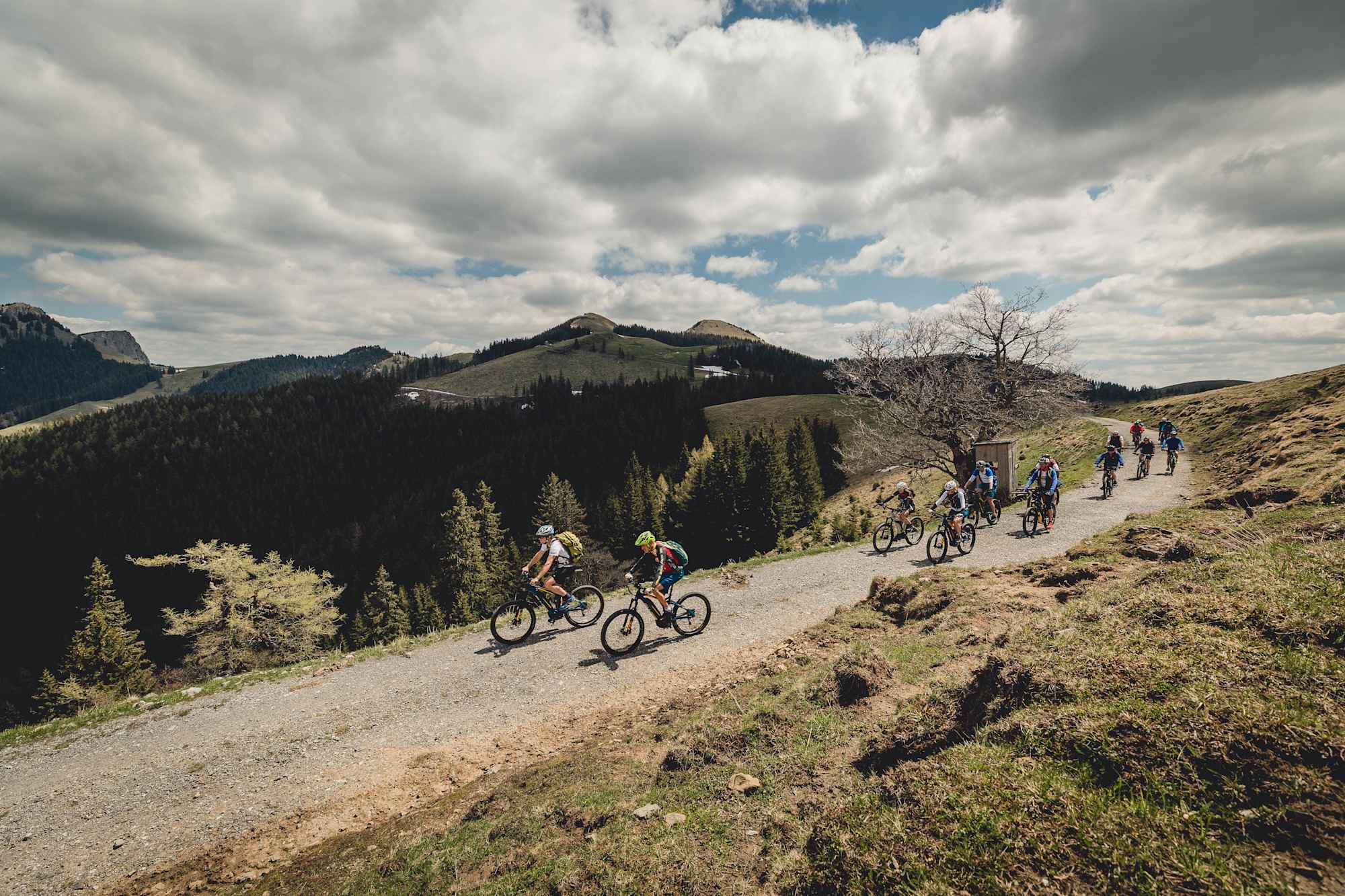 Mit dem Bio- oder E-Bike in den Mürzsteger Alpen in der Hochsteiermark.