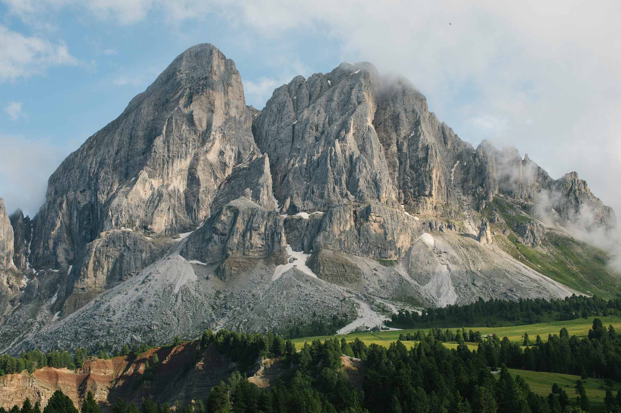 Blick auf den Peiterlkofel