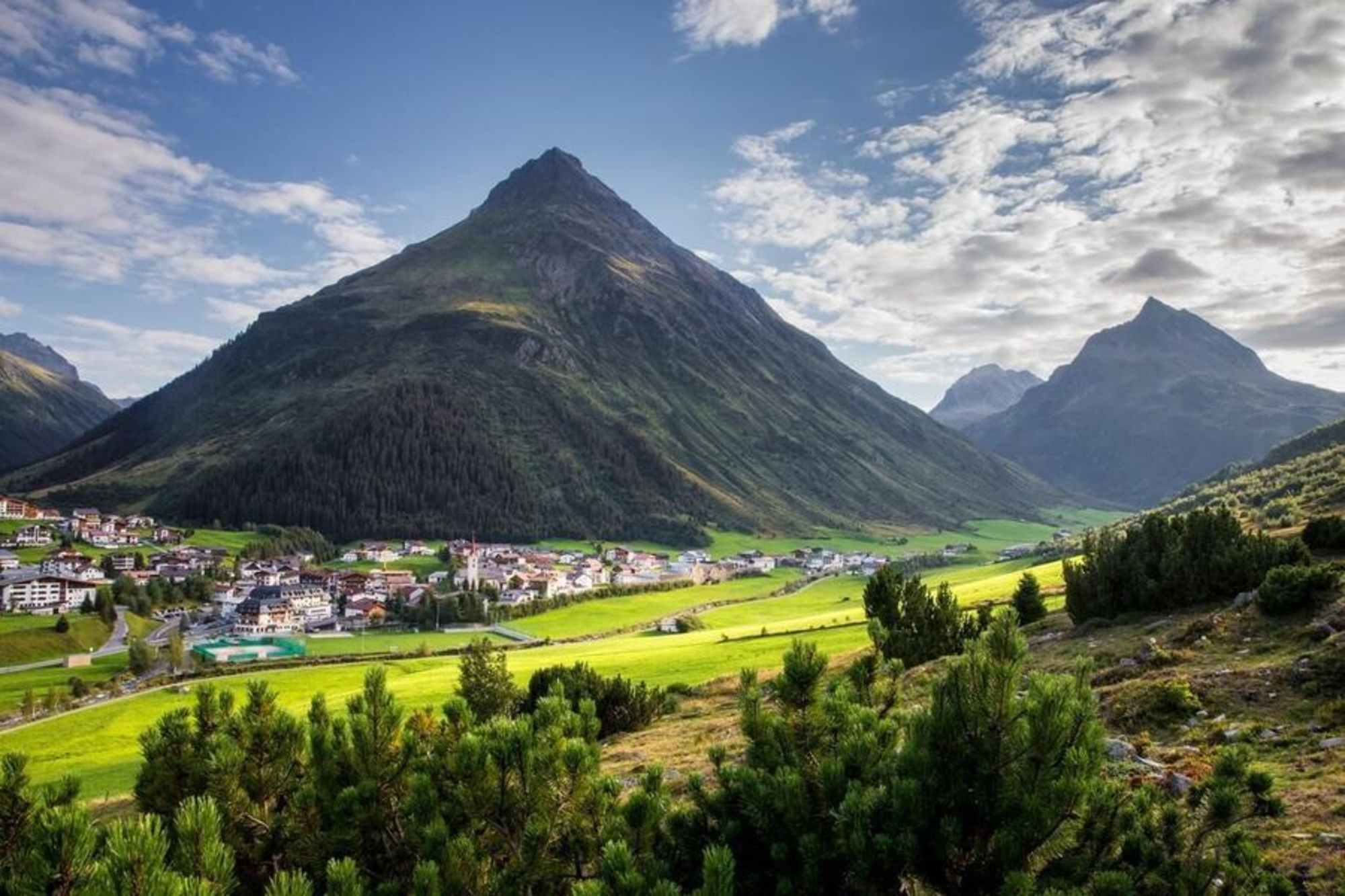Galtür im Sommer