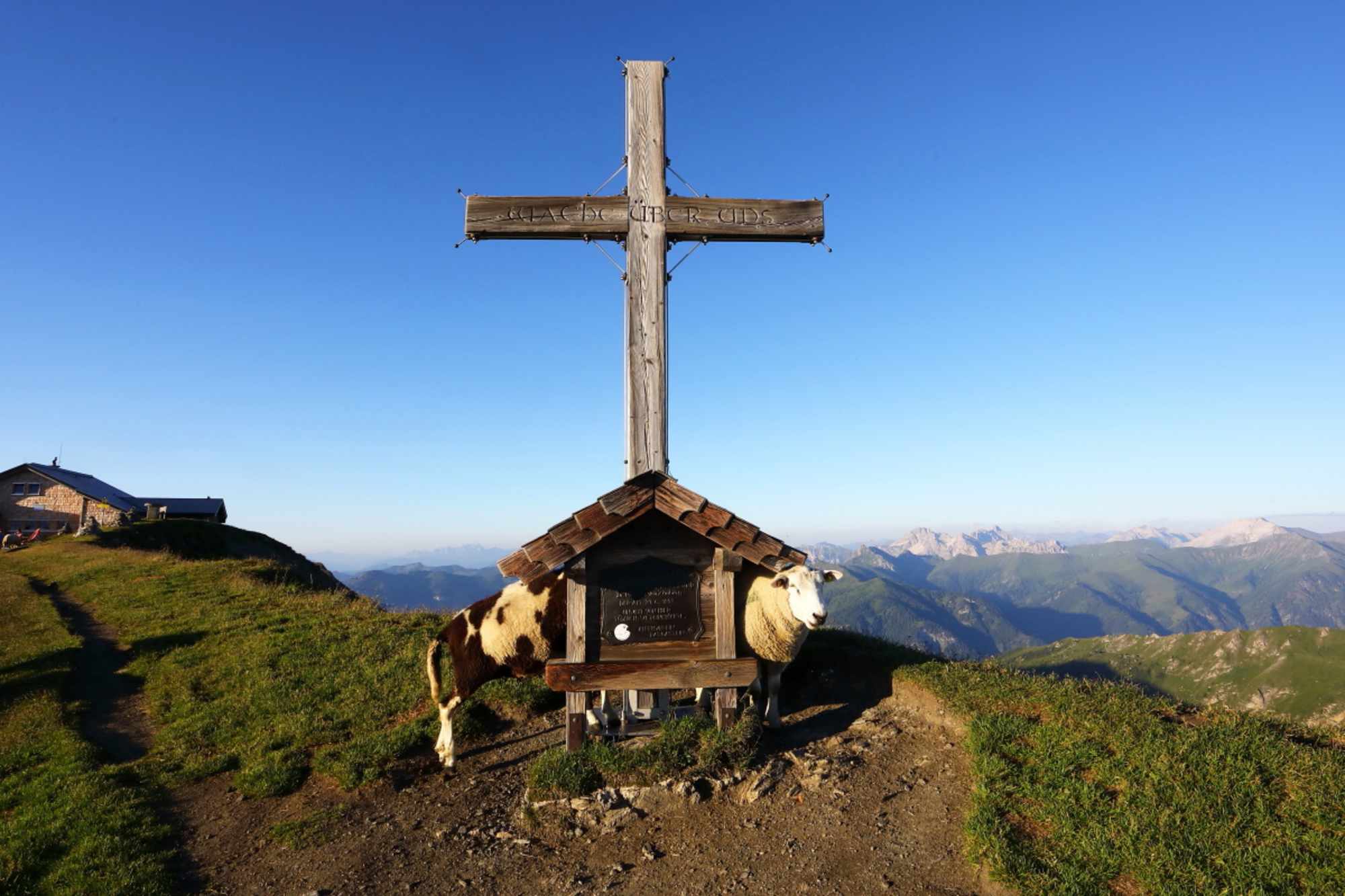 Gipfelkreuz am Gamskarkogel