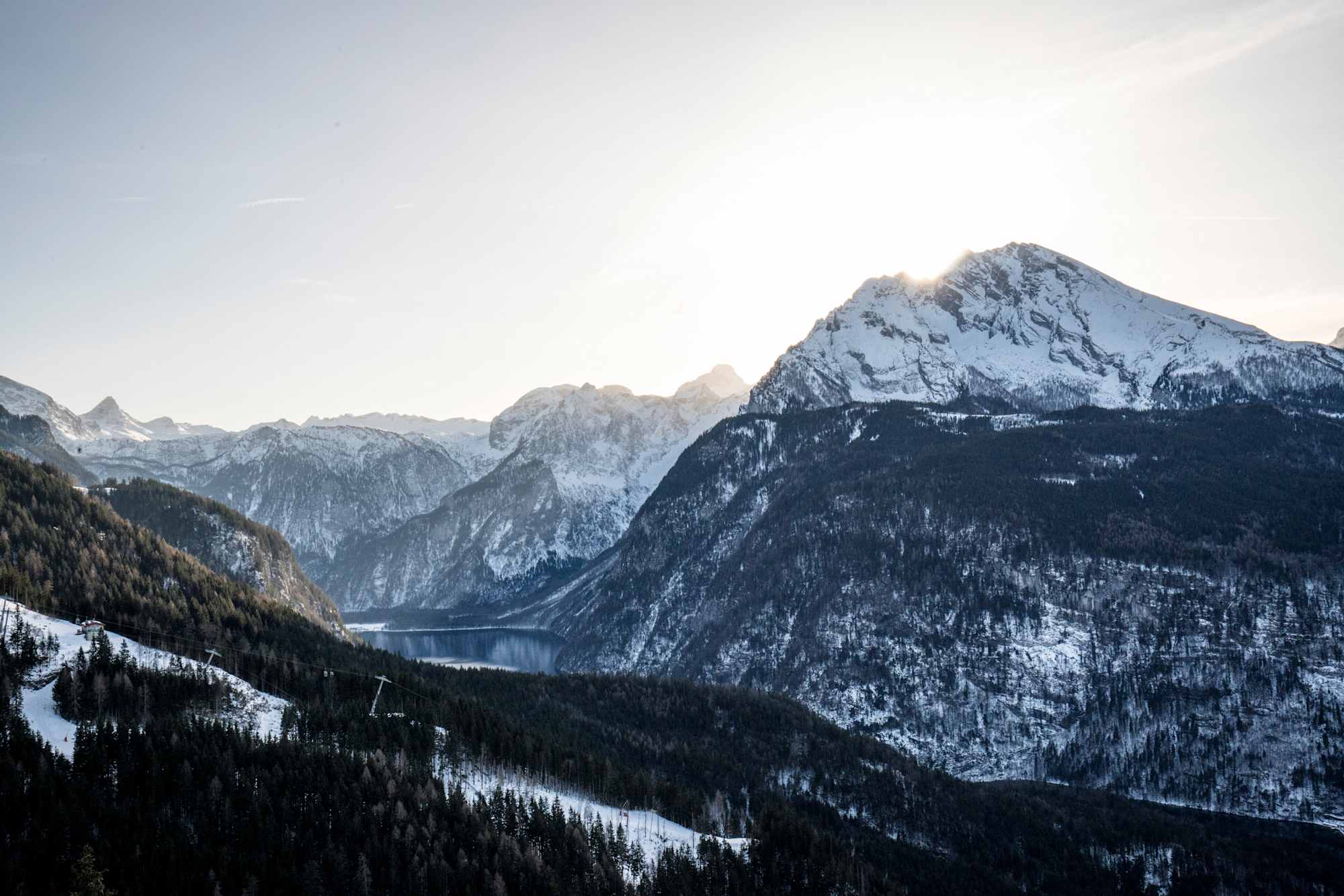 Blick auf den Watzmann