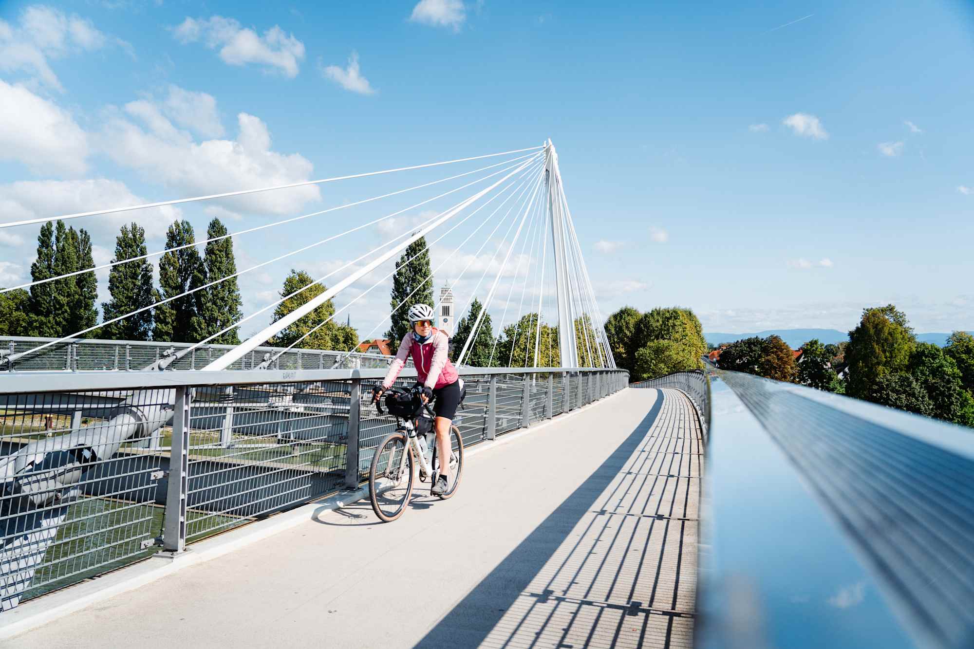 Die Rheinbrücke in Kehl