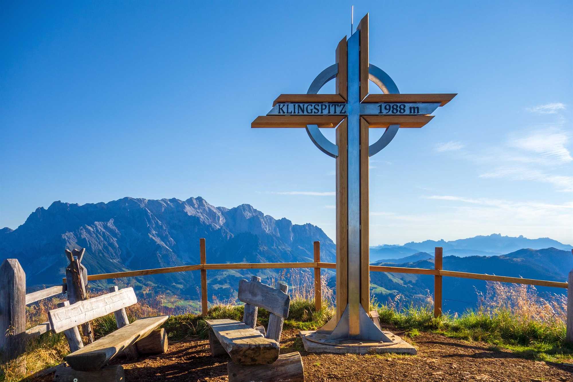 Gipfelkreuz Klingspitz