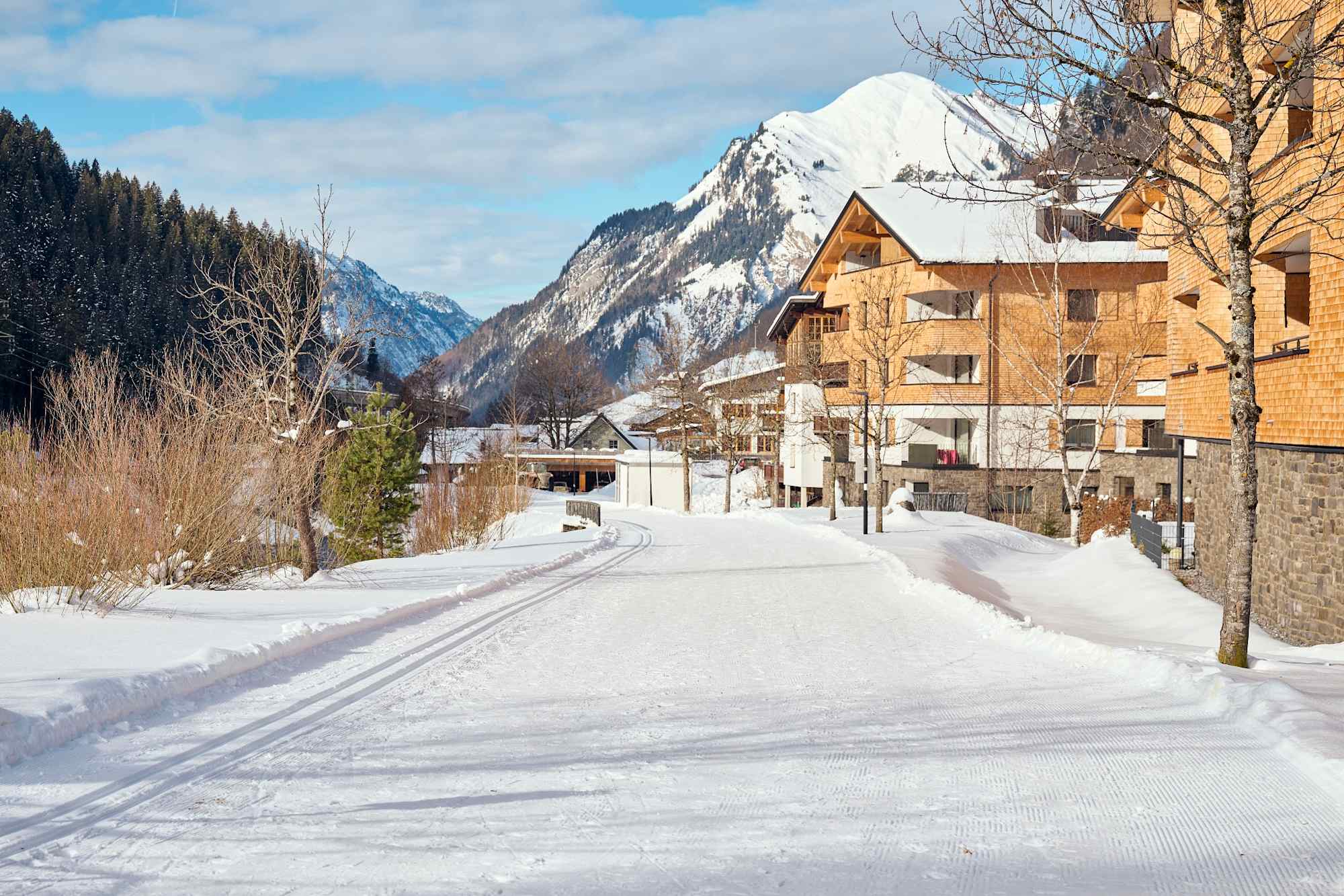 Langlaufloipe Alfenz - 2. Abschnitt in Klösterle am Arlberg