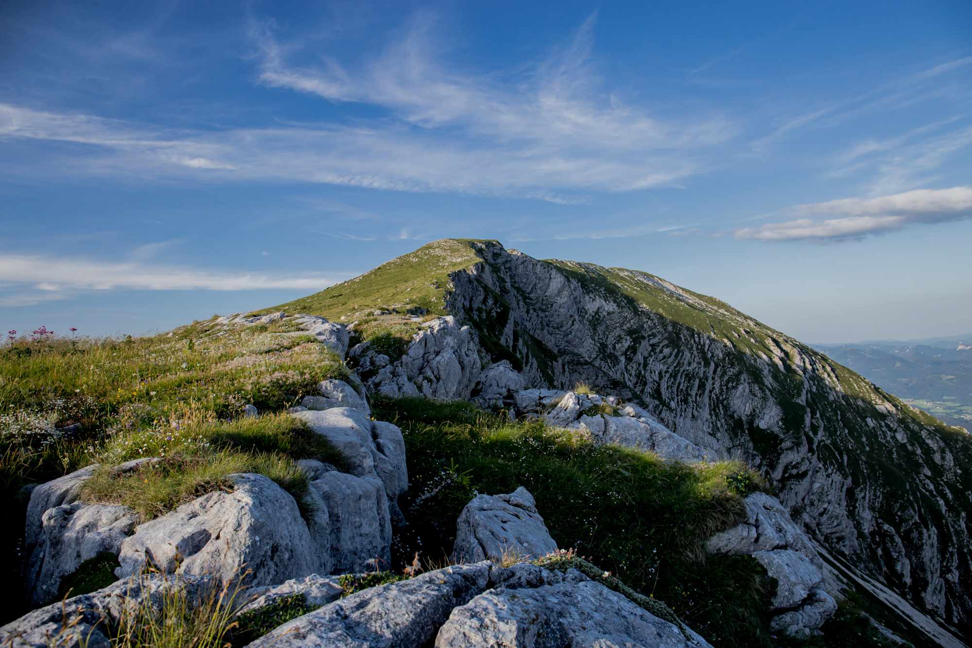 Am Weg zum Ötscher Gipfel