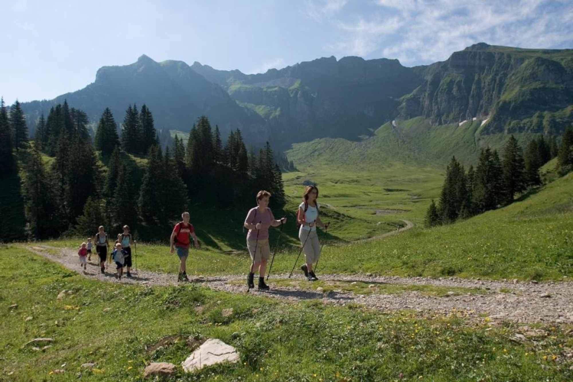 Wandern mit der ganzen Familie in Mellau 