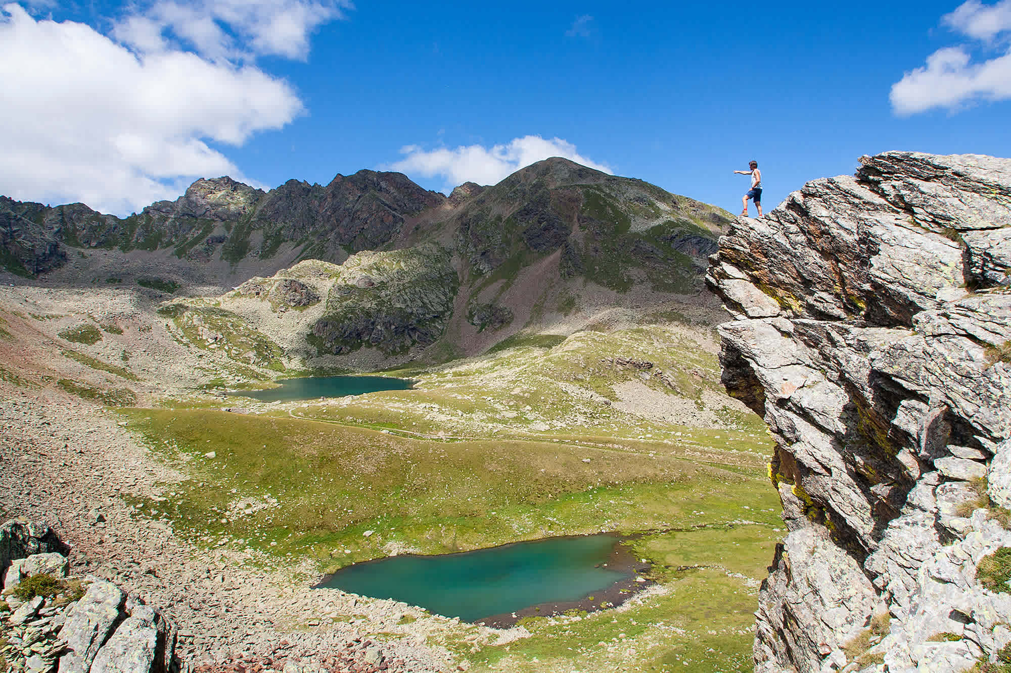 Auf dem Weg zur Schiazzera Hütte