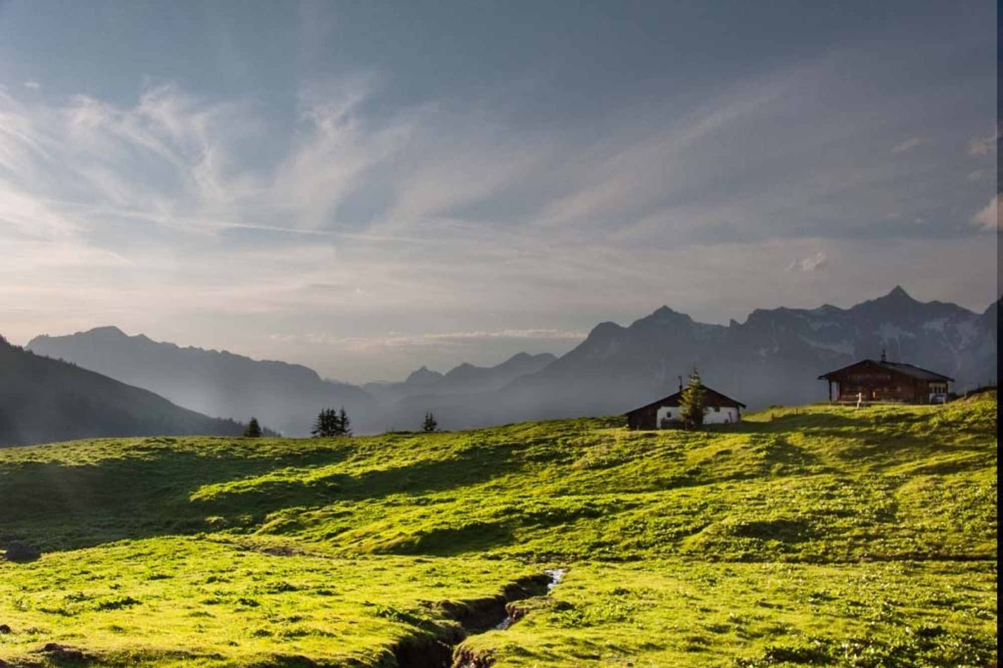 Panoramablick zu den Geralmen