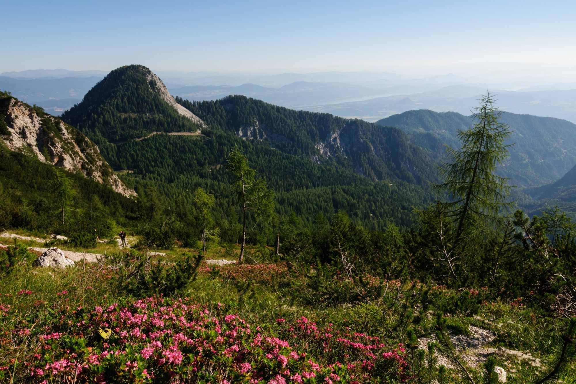 Auf dem Weg zum Mittagskogel