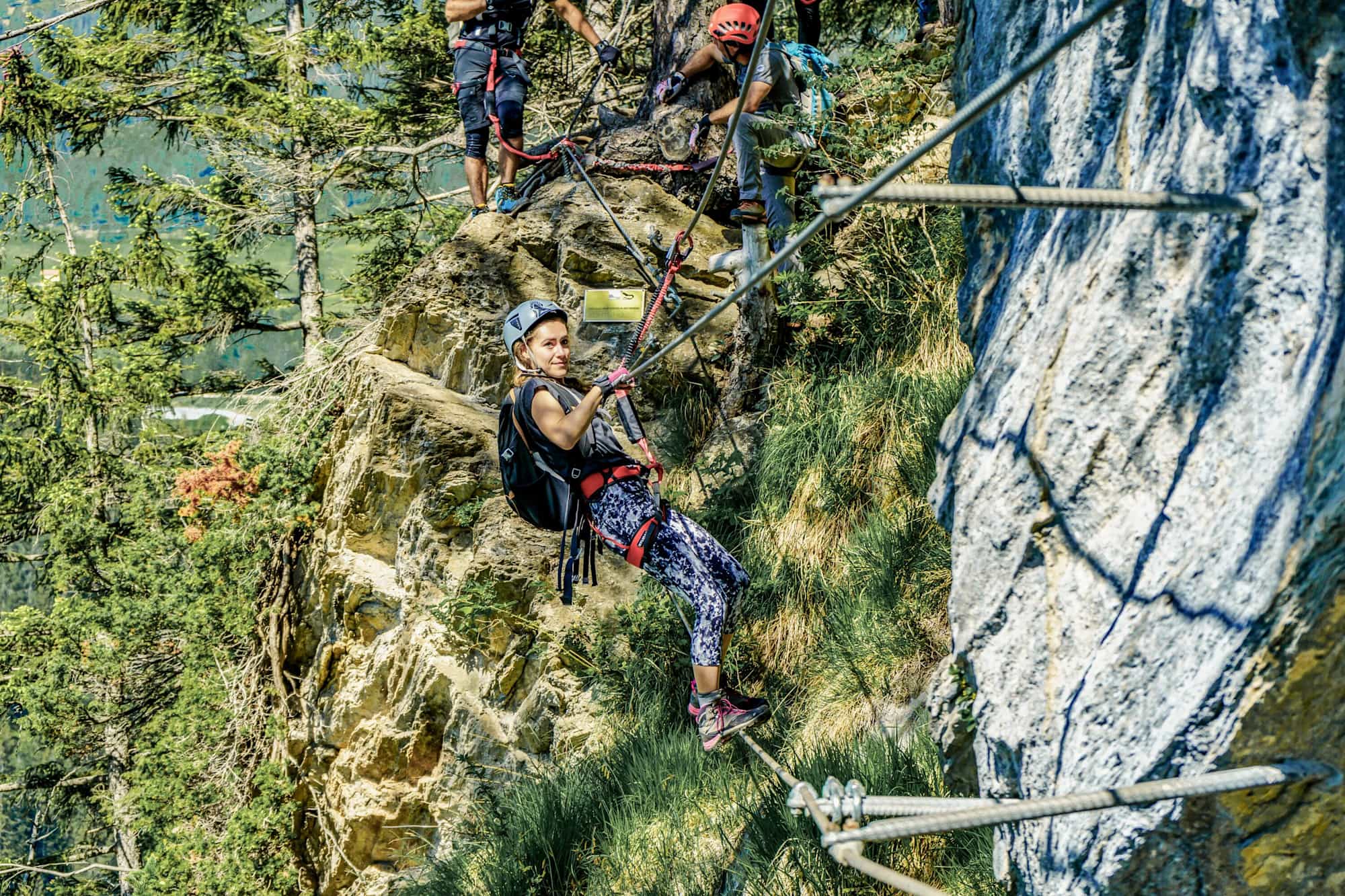 Im Peter Kofler Klettersteig