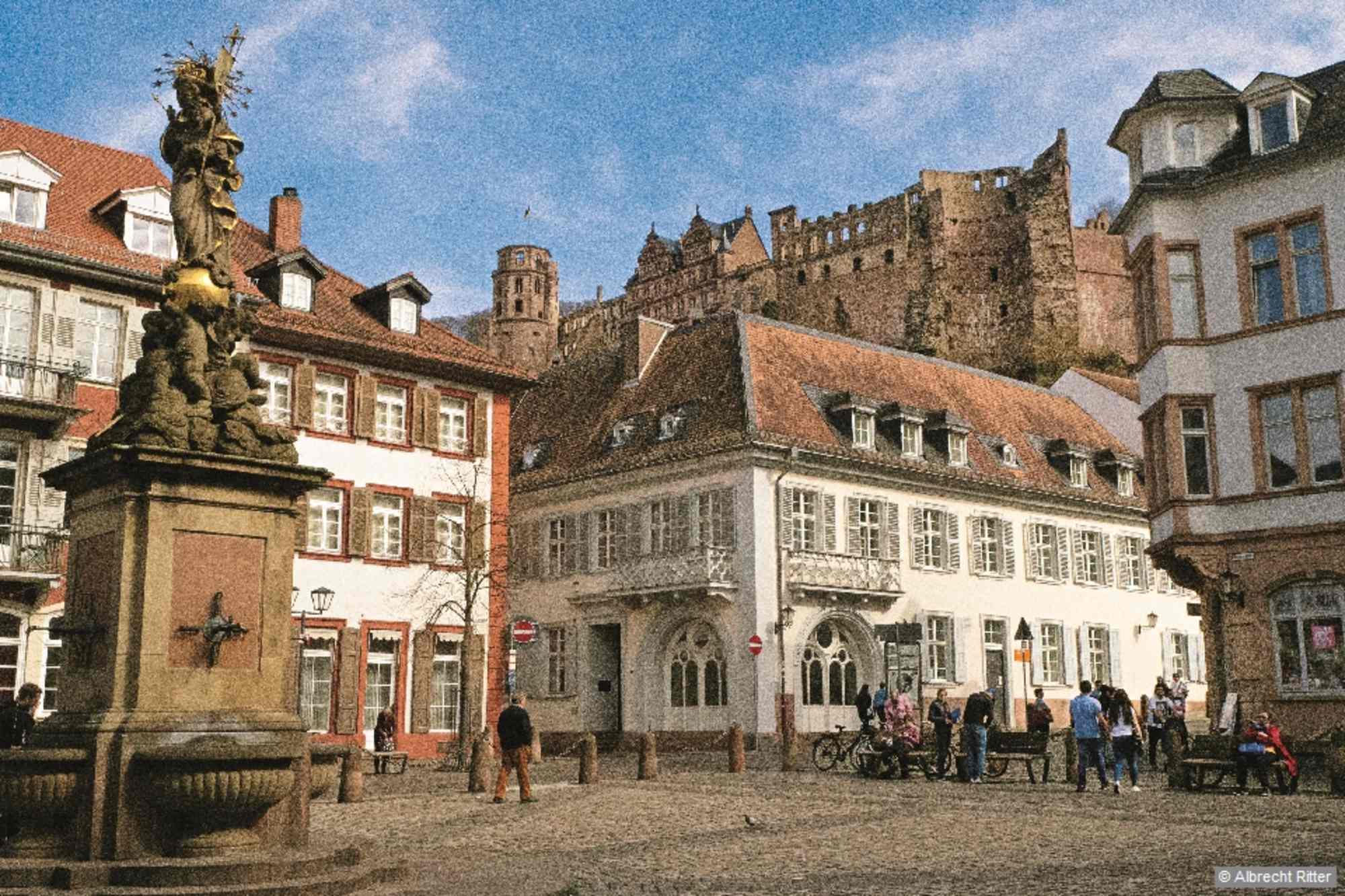 Mariensäule am Kornmarkt