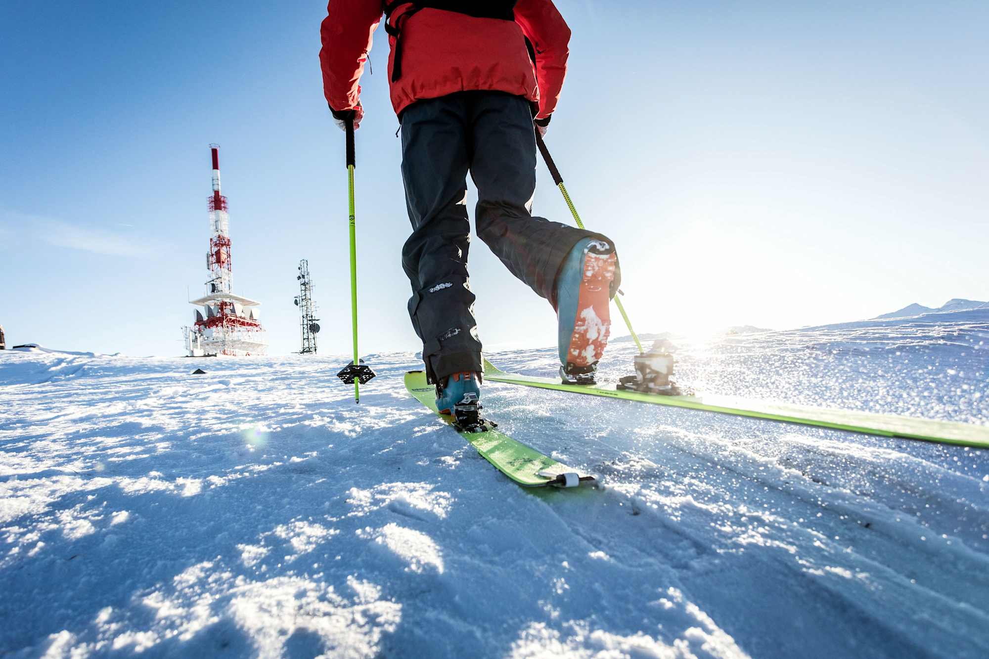 Die letzten Meter bis zum Gipfel des Patscherkofels