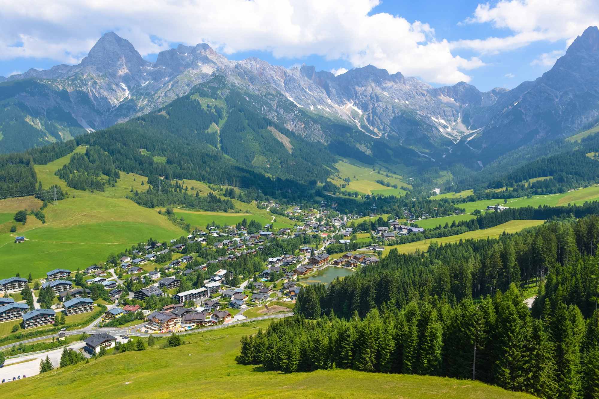Blick nach Hinterthal