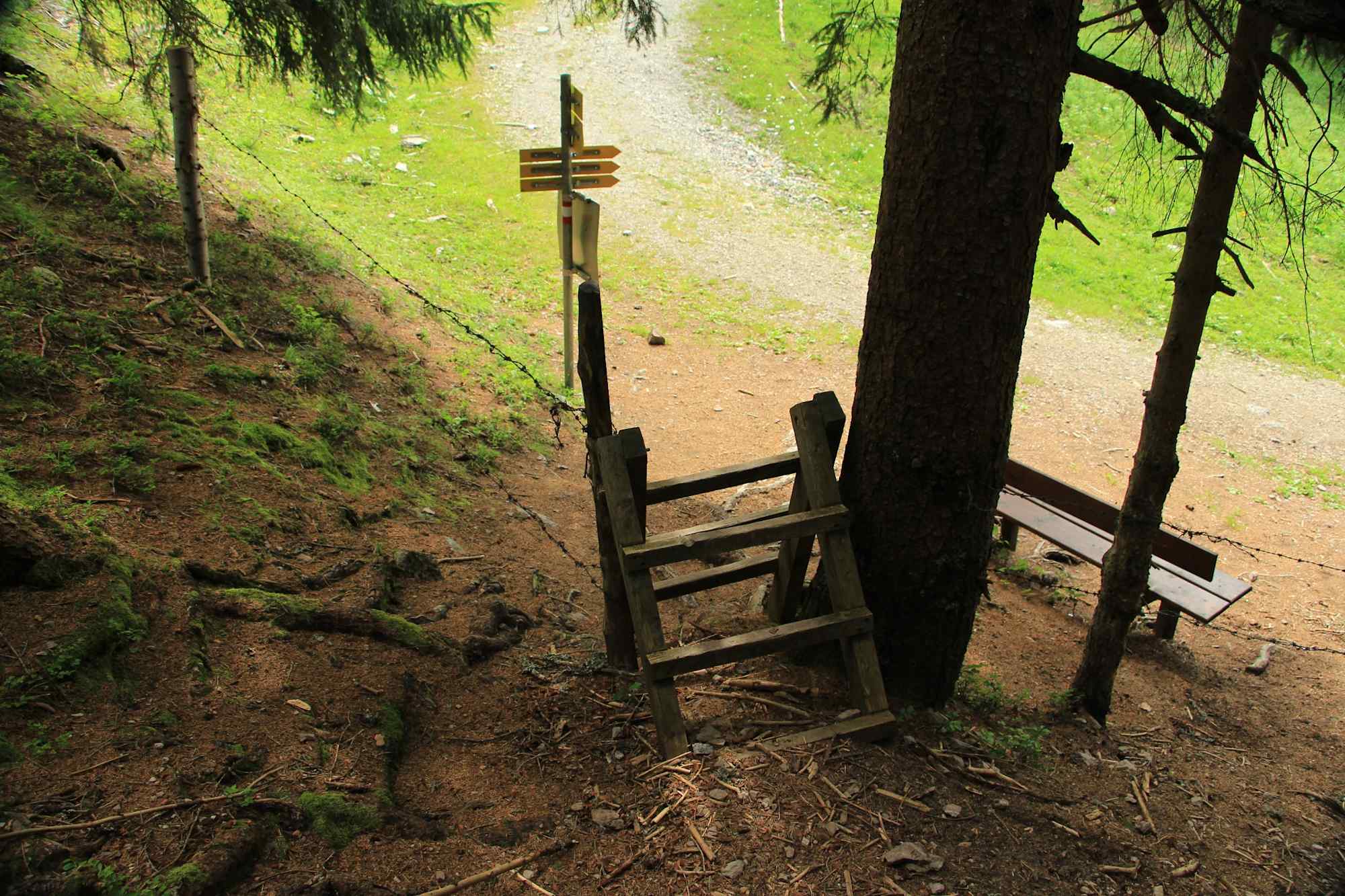 Überstieg zur Mußbachalm