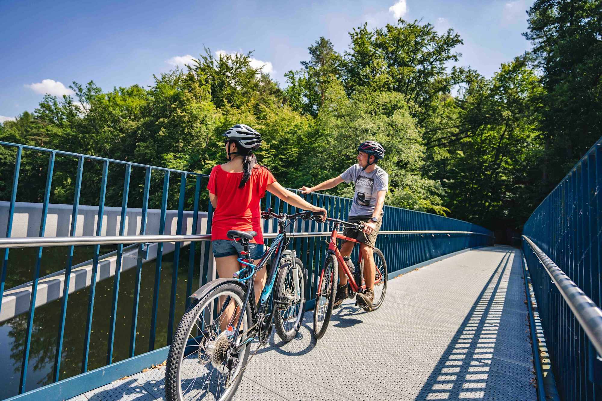 Brücke über die Mulde