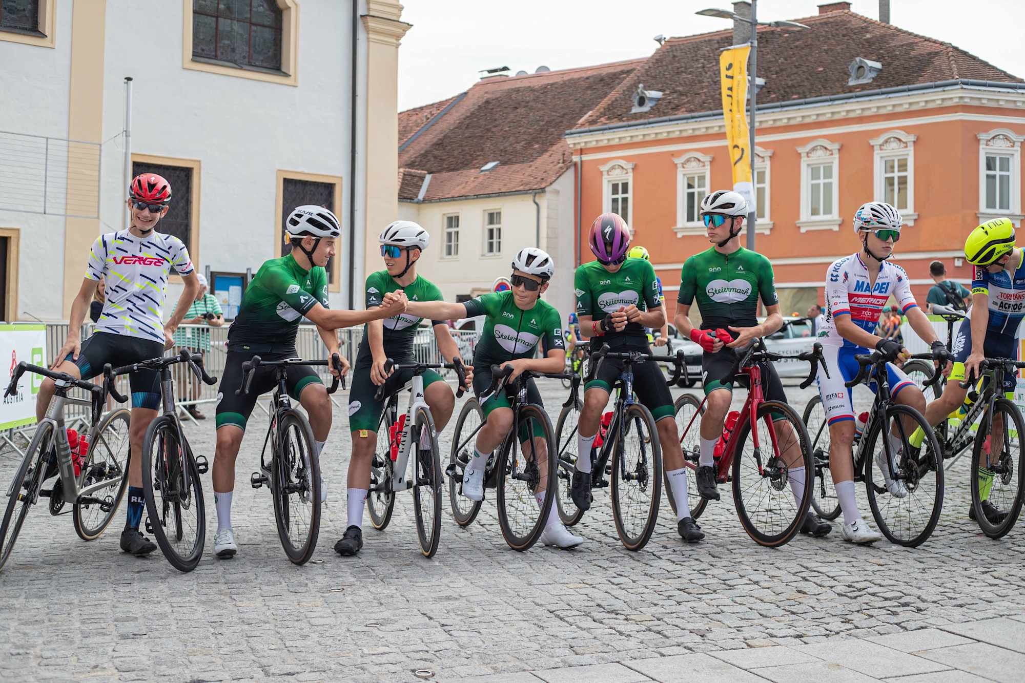 Die erste Etappe der Radjugendtour beginnt in Hartberg.