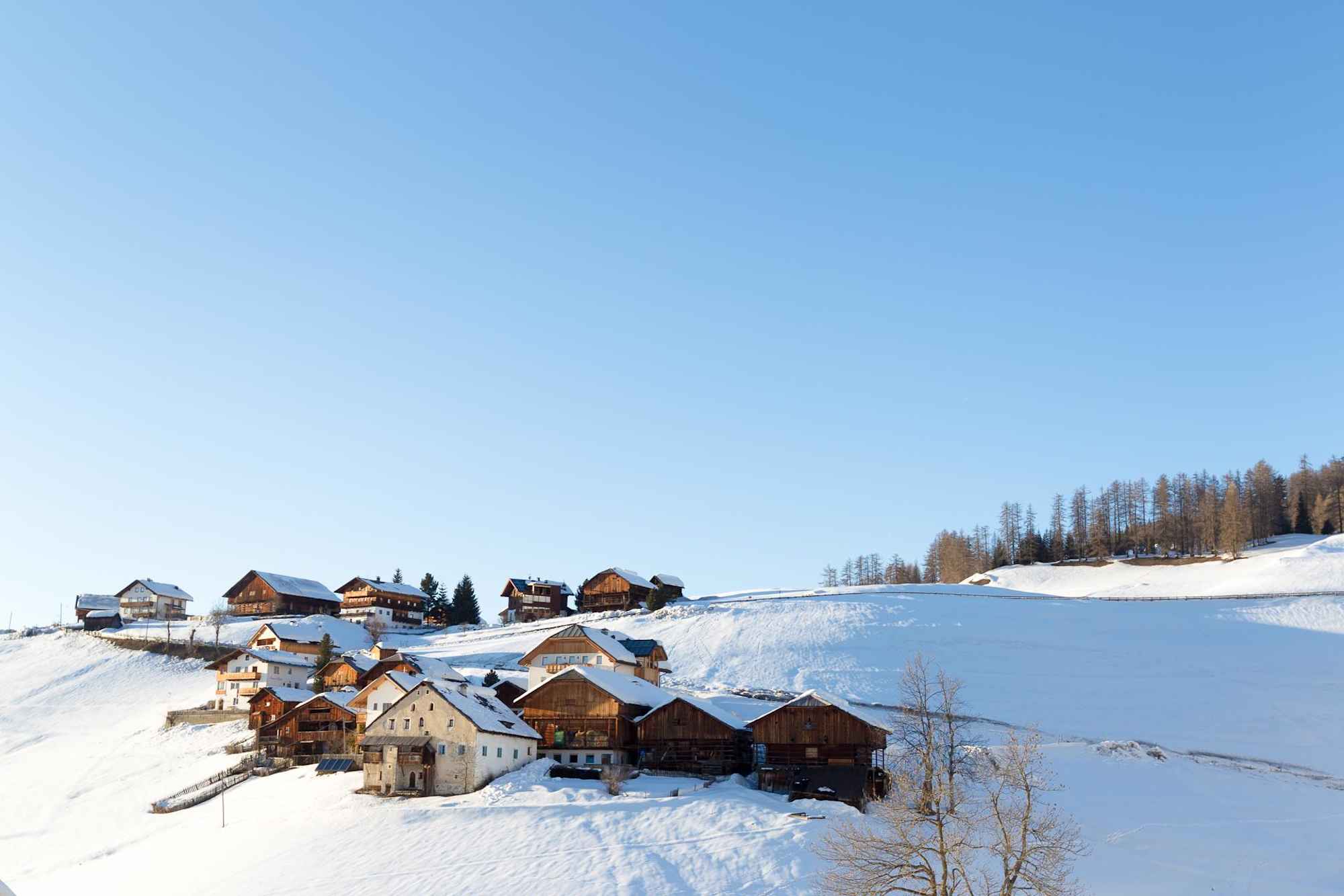 Wanderung von La Val zu den Rit Wiesen