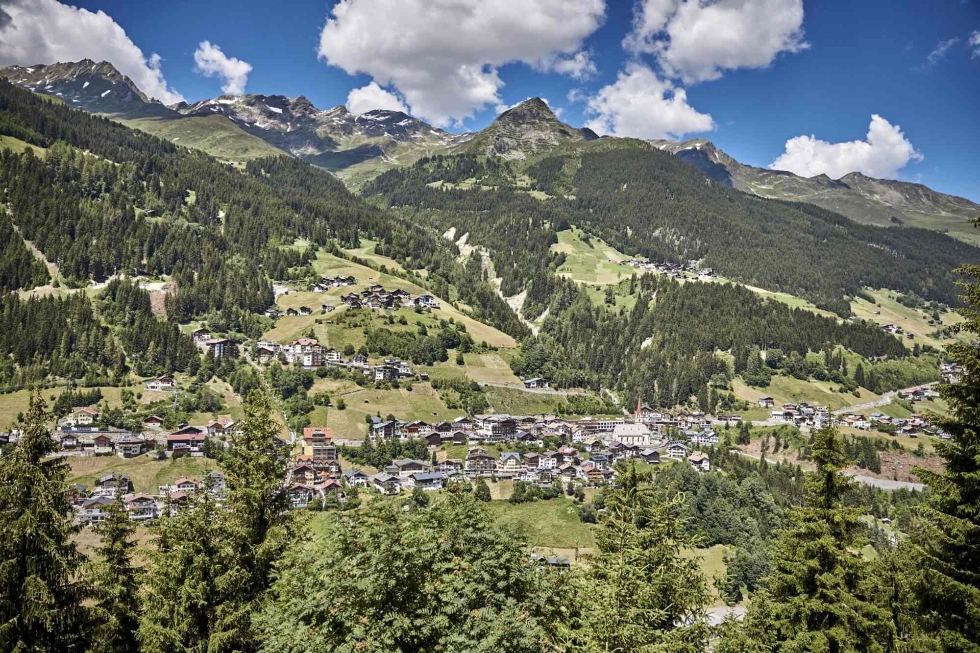 Blick auf Kappl
