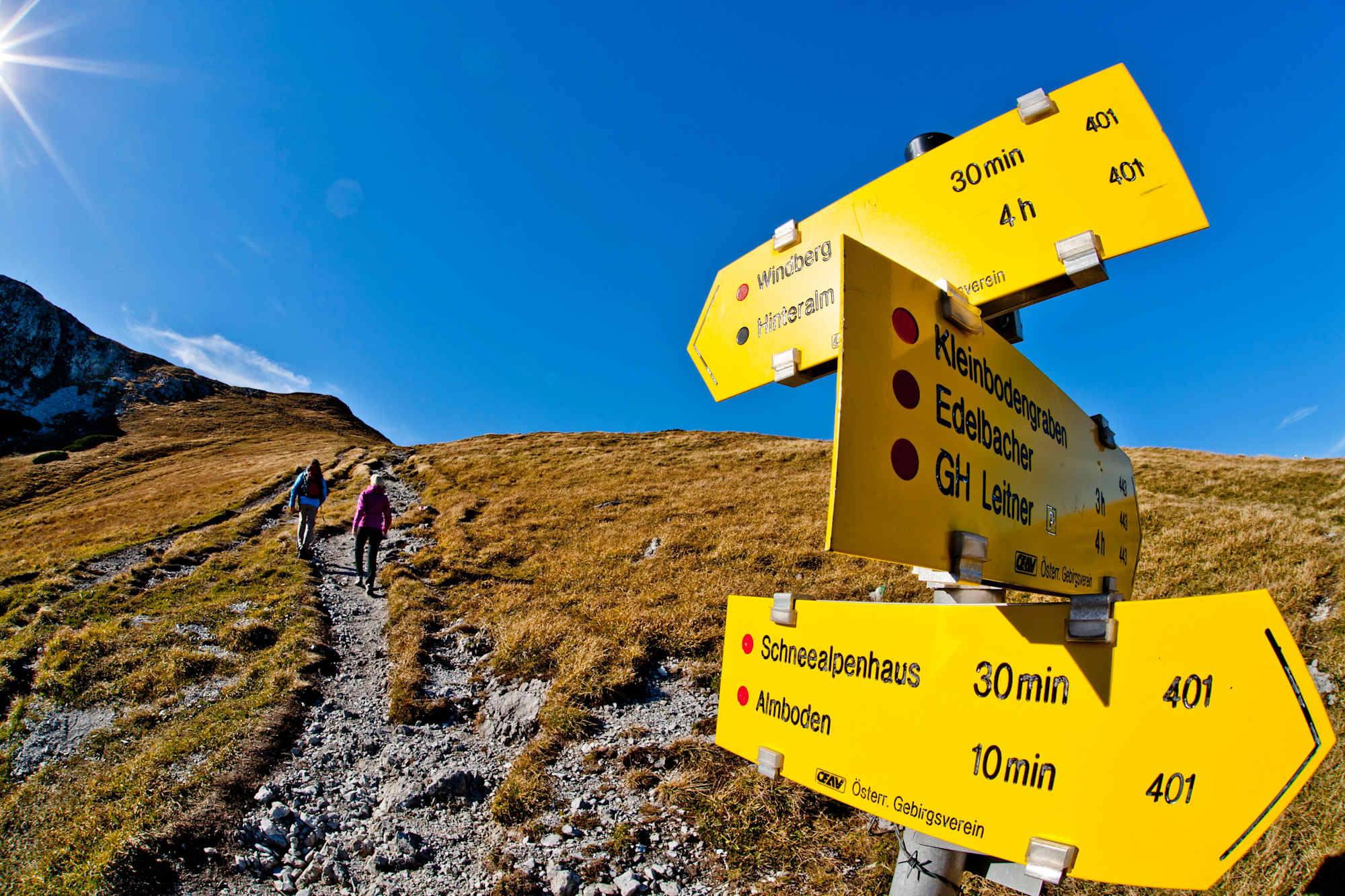 Auf der Schneealm