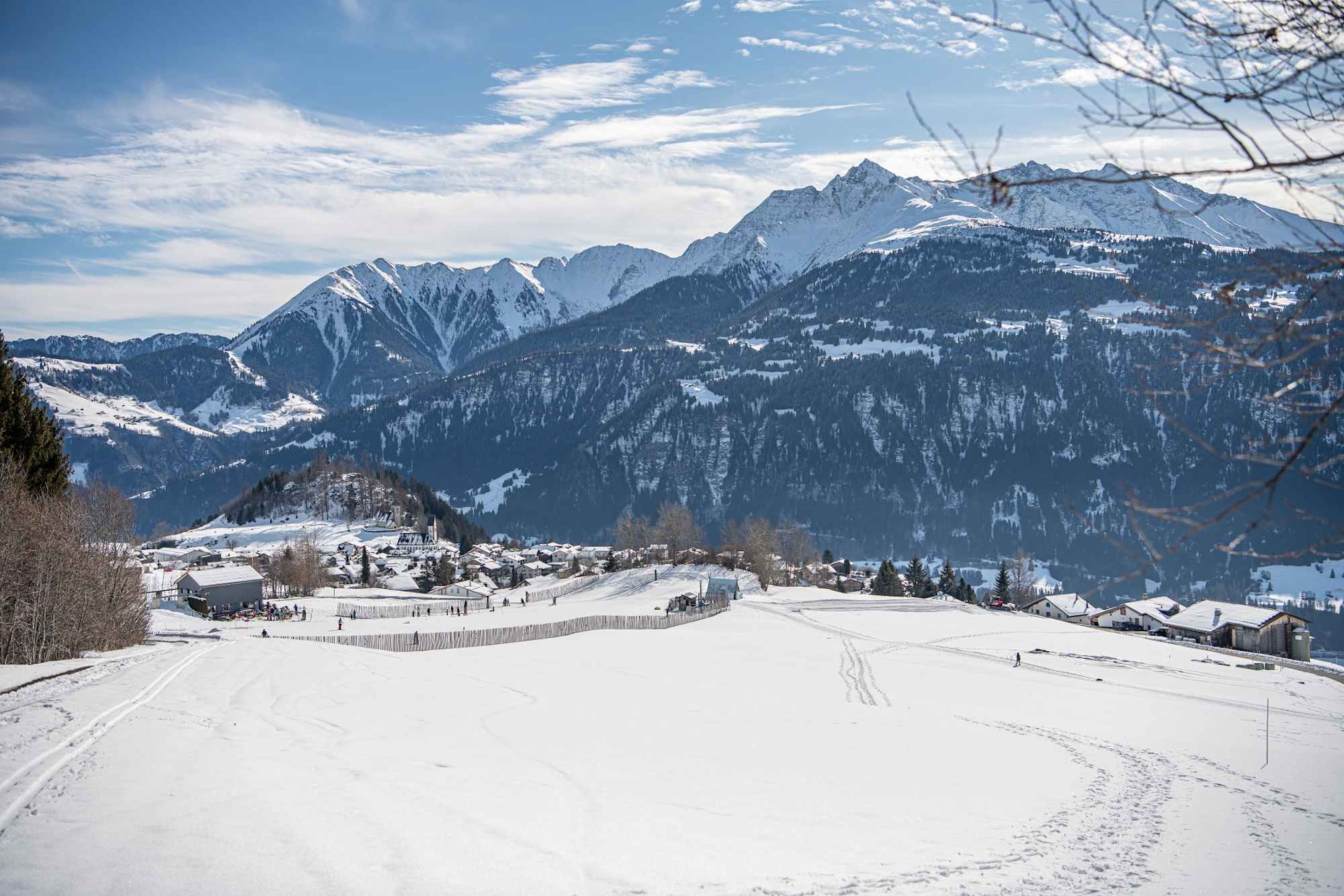 Abstieg nach Falera