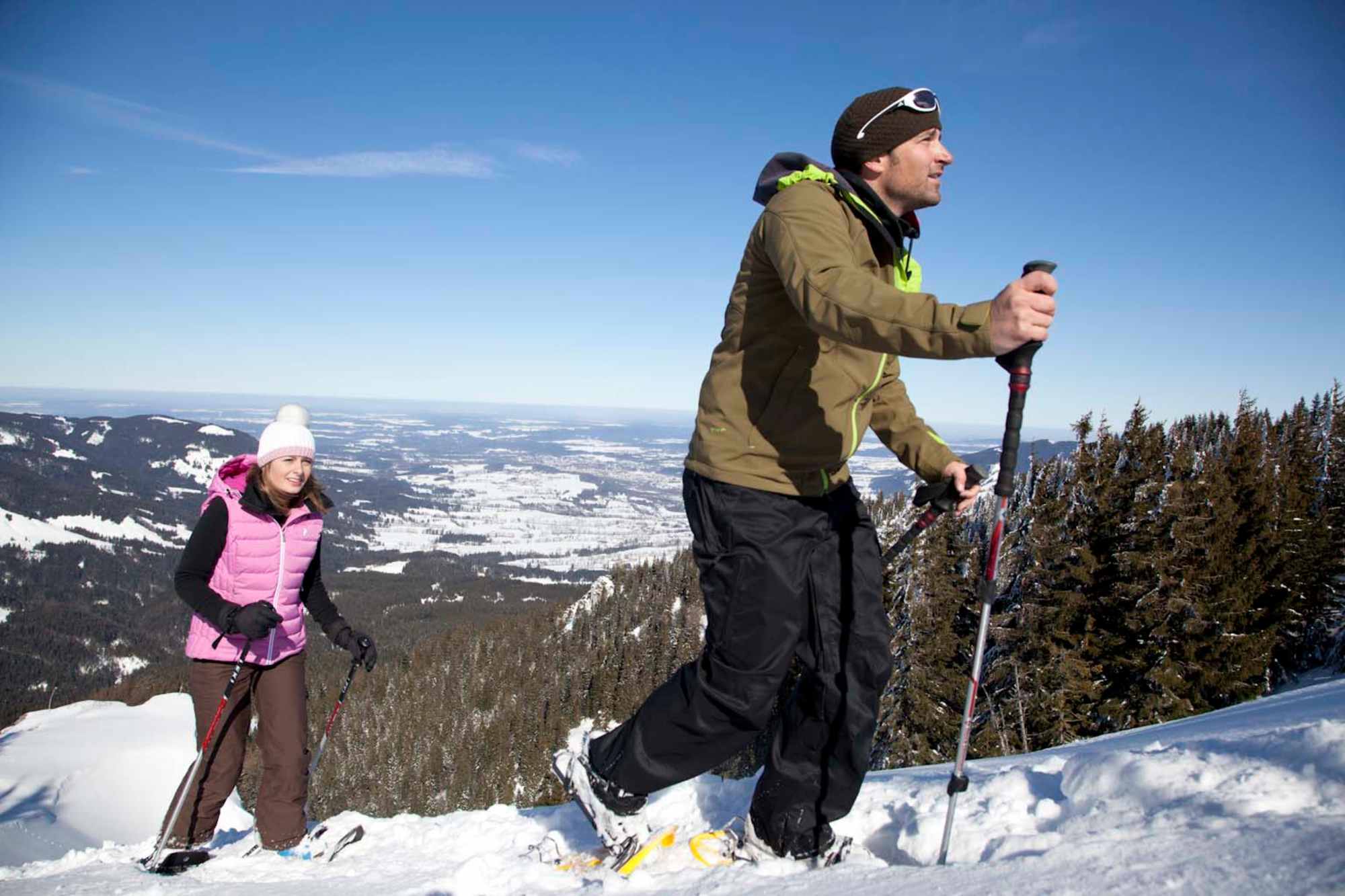 Aussichtsreicher Anstieg zur Reiseralm bei Lenggries