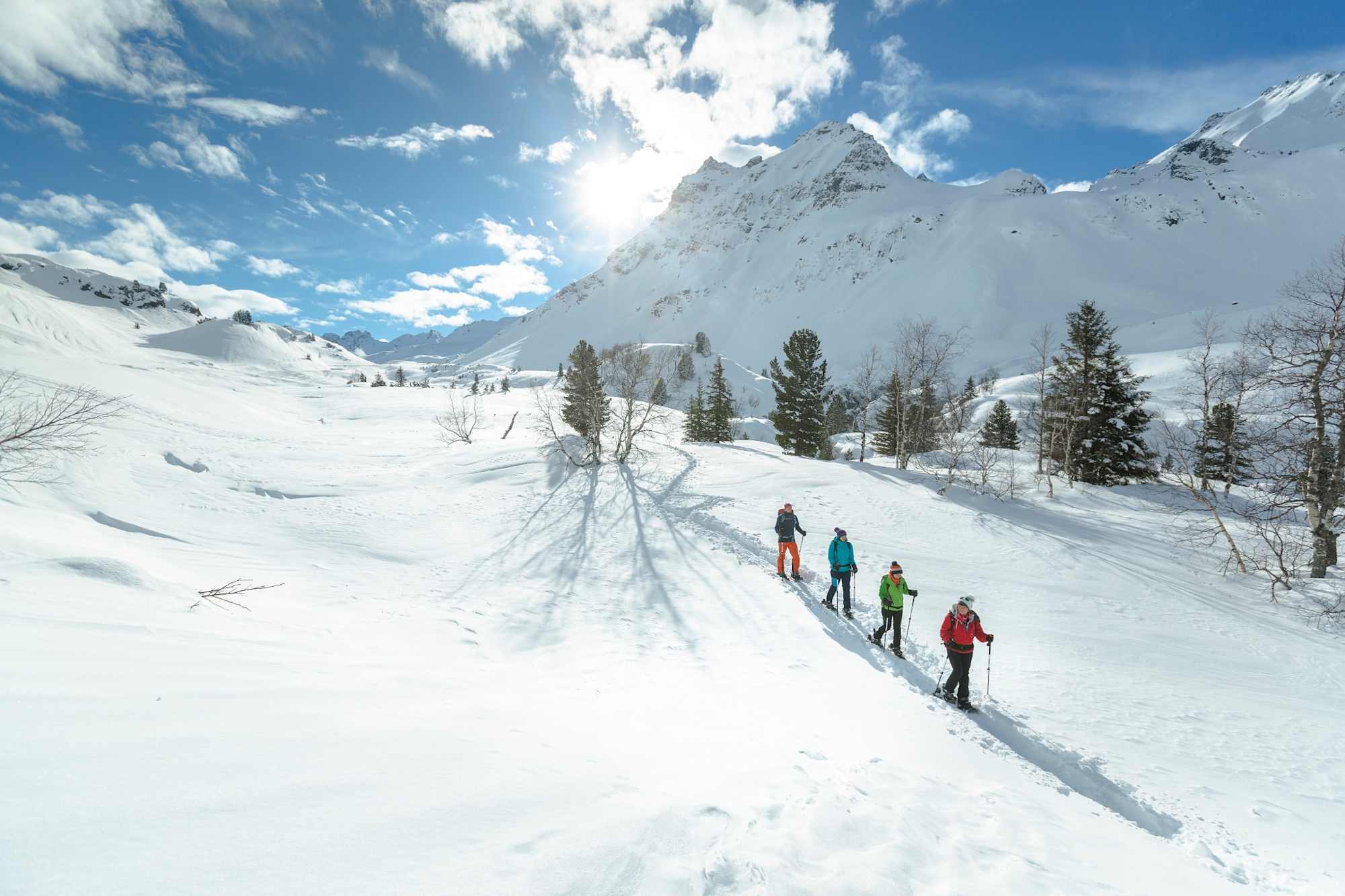 Schneeschuhtour an der Bieler Höhe