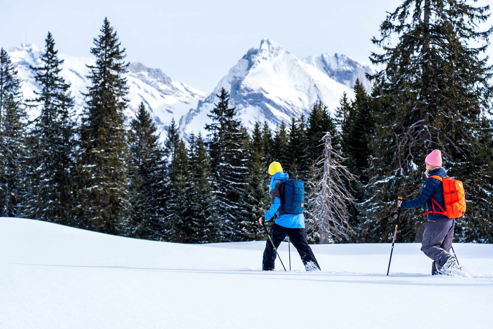 Auf der Schneeschuhtour