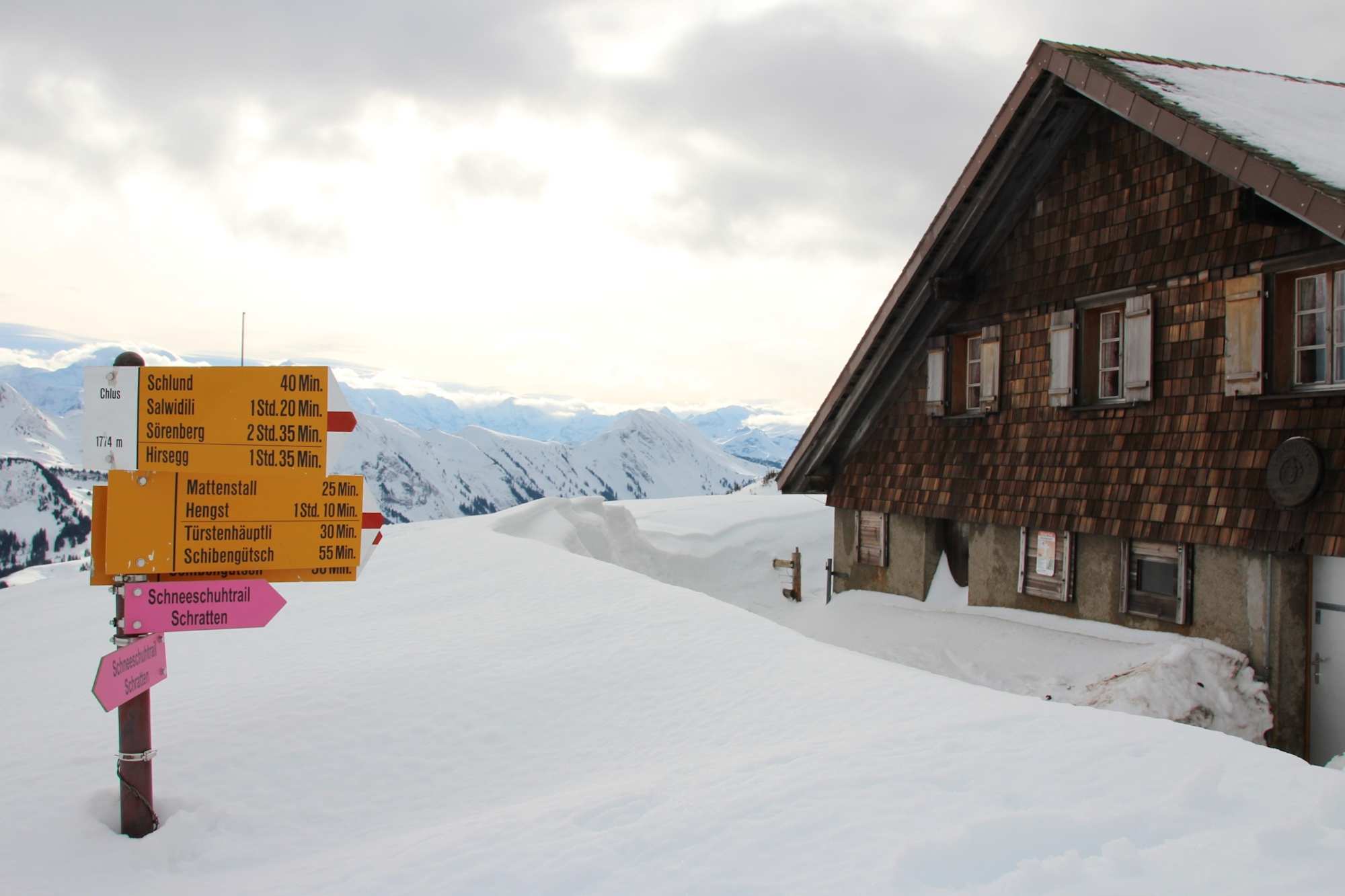 SAC Hütte Chlus auf der Schrattenfluh