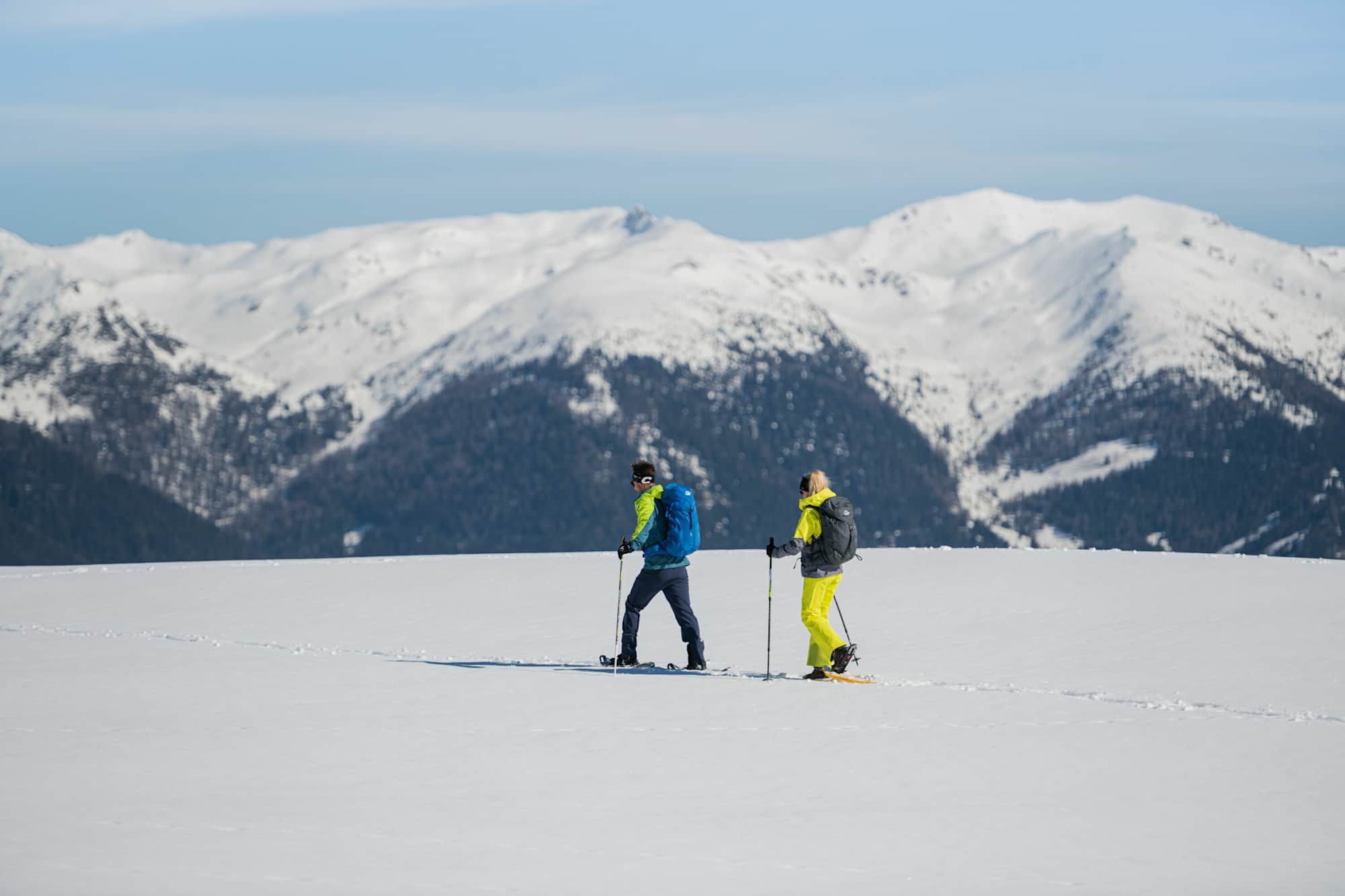 Schneeschuhwanderung am Schönbichl.