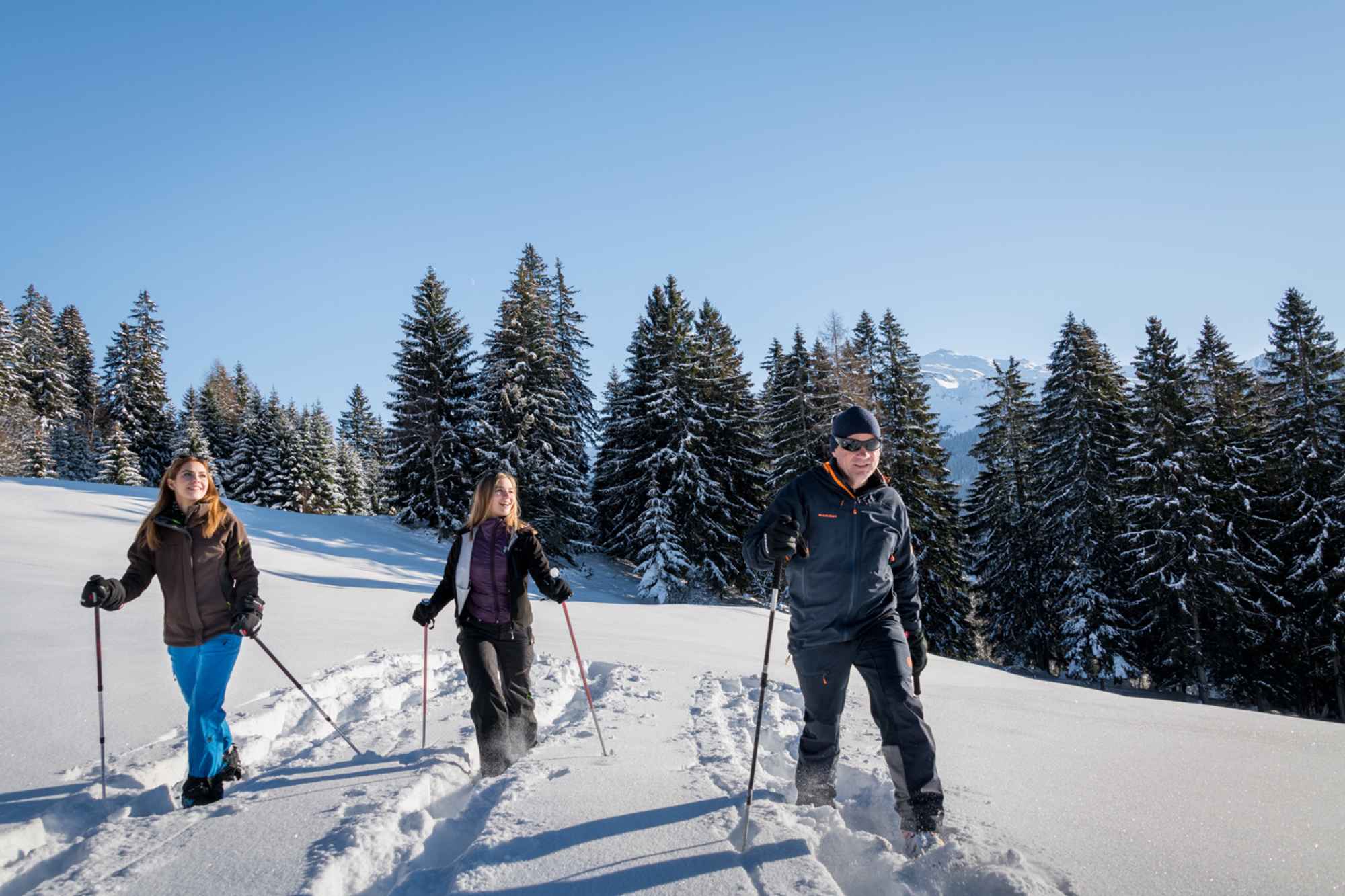 Schneeschuhwanderung ab der Weidener Hütte auf den Hohen Kopf