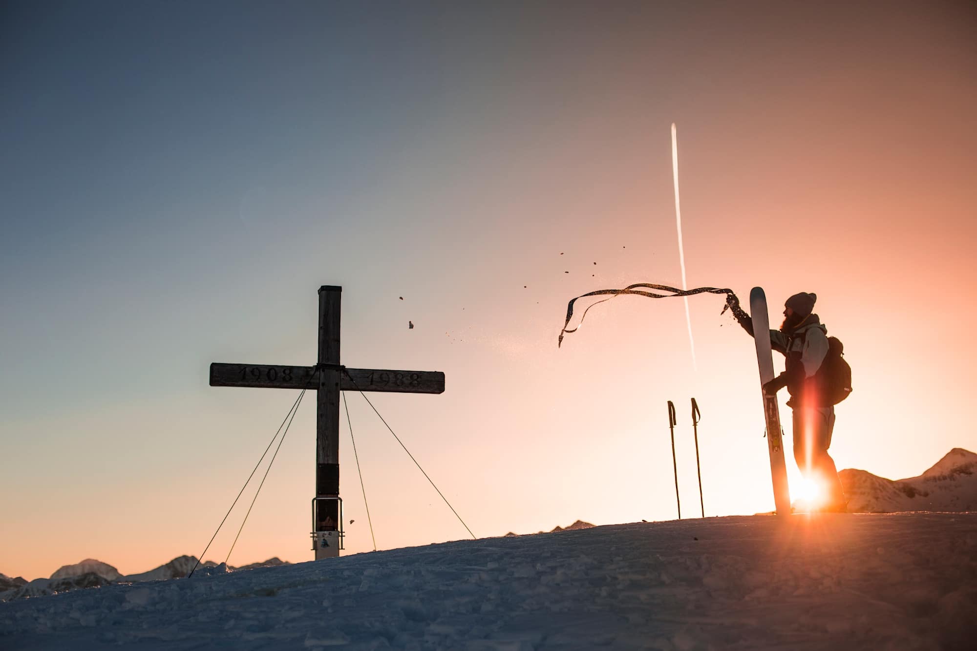 Am Gipfel der Seekarspitze bei Obertauern