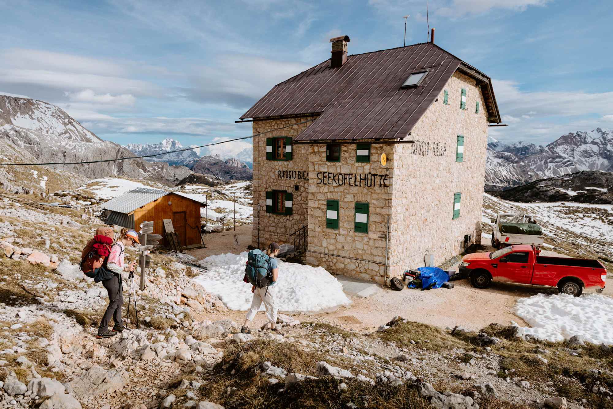 Die Seekofelhütte