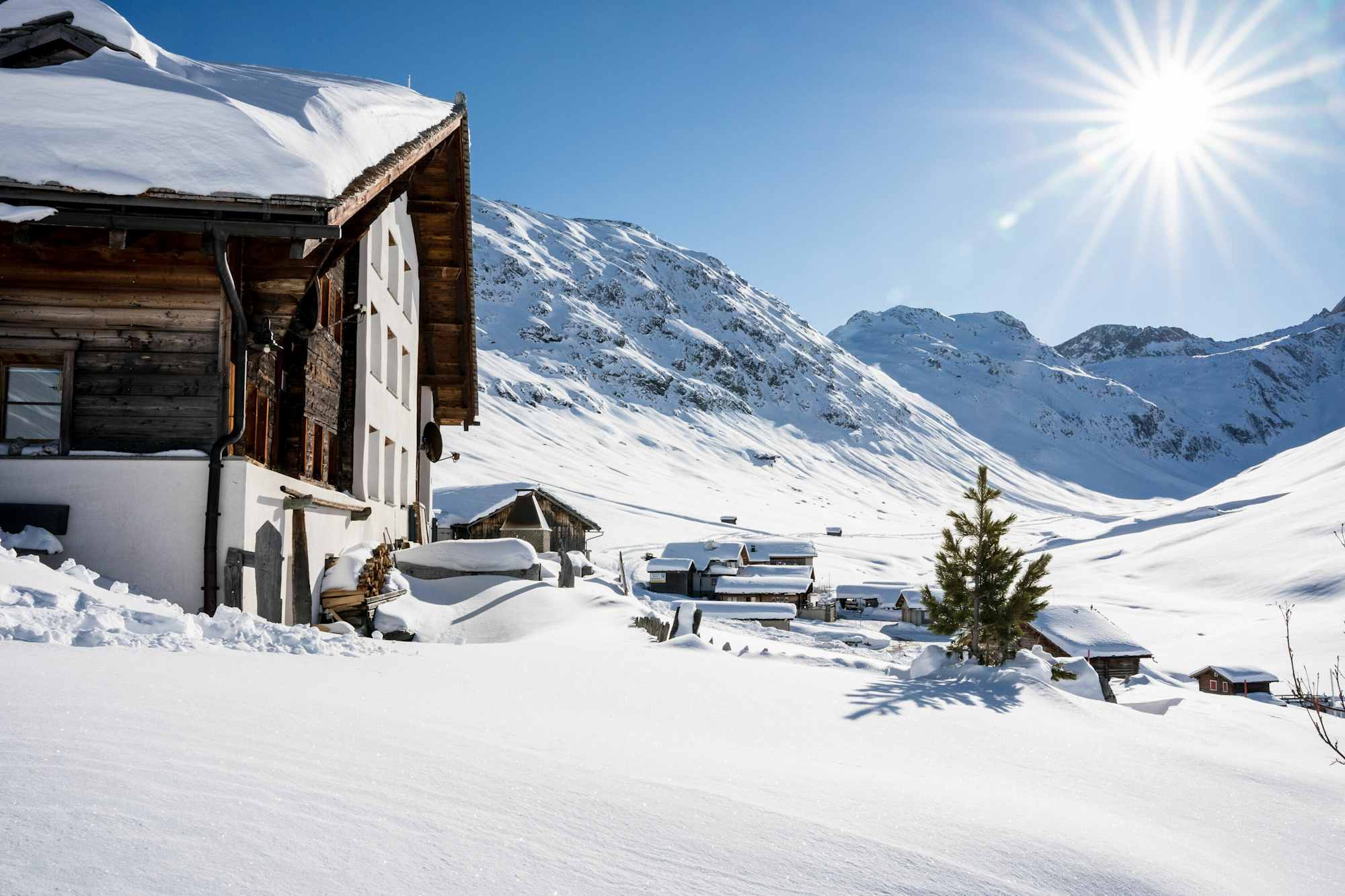 Aufstieg zum Grosshorn im Averstal