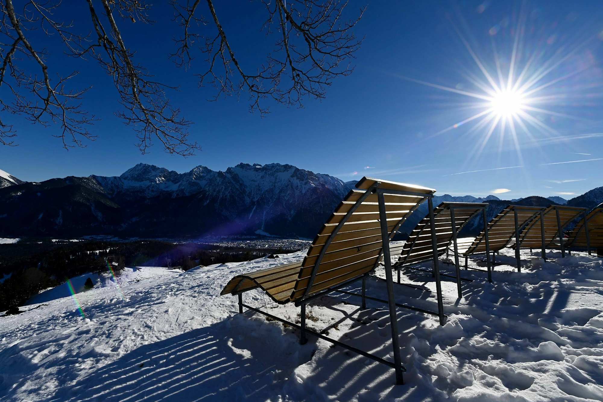 So lässt sich die Sonne und die Aussicht genießen!