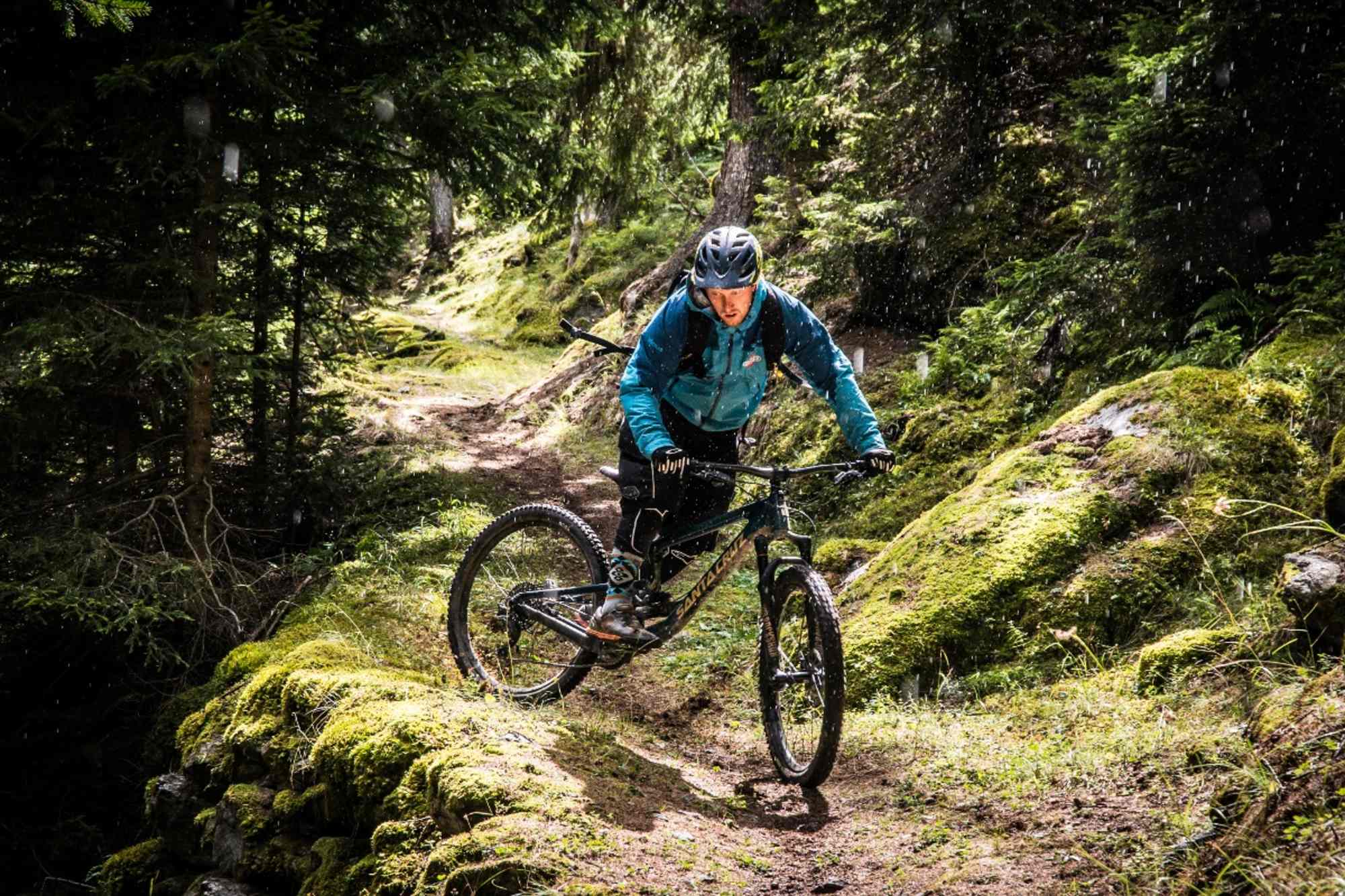 Mit dem Bike durch das Saastal