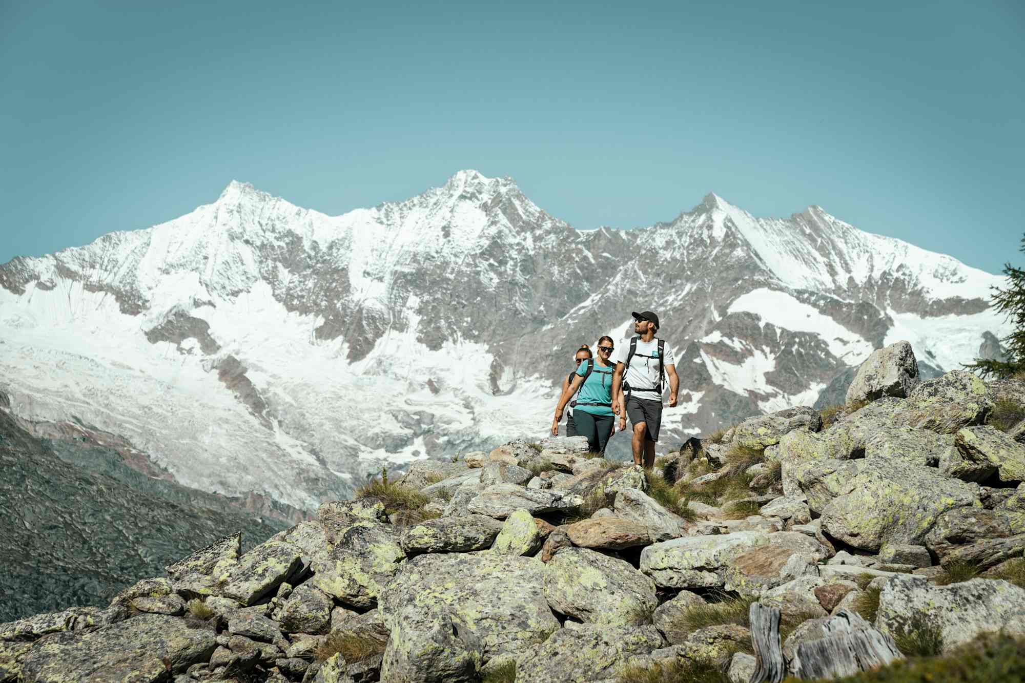 Weites Panorama auf dem Almageller Höhenweg