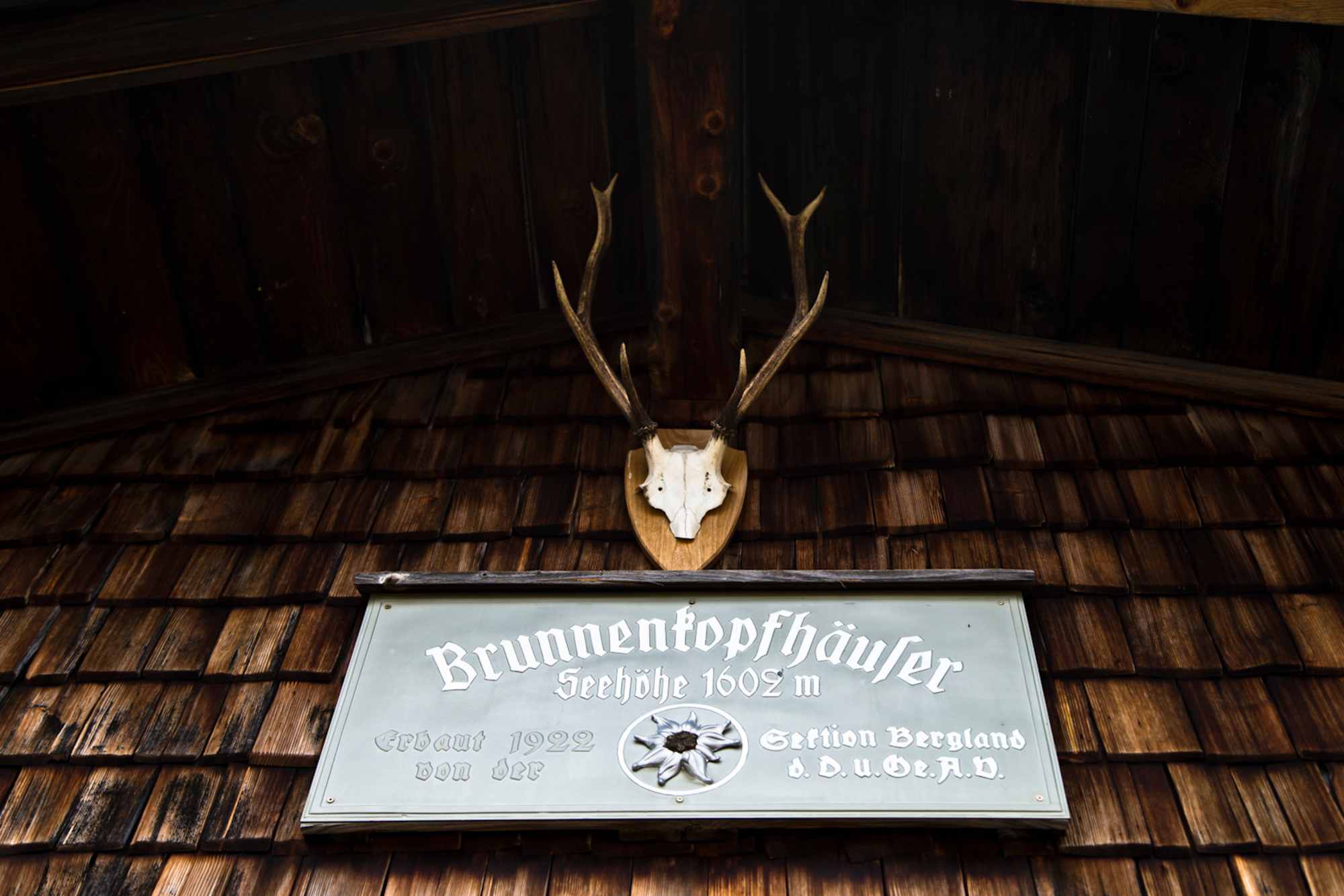 An der Brunnenkopfhütte