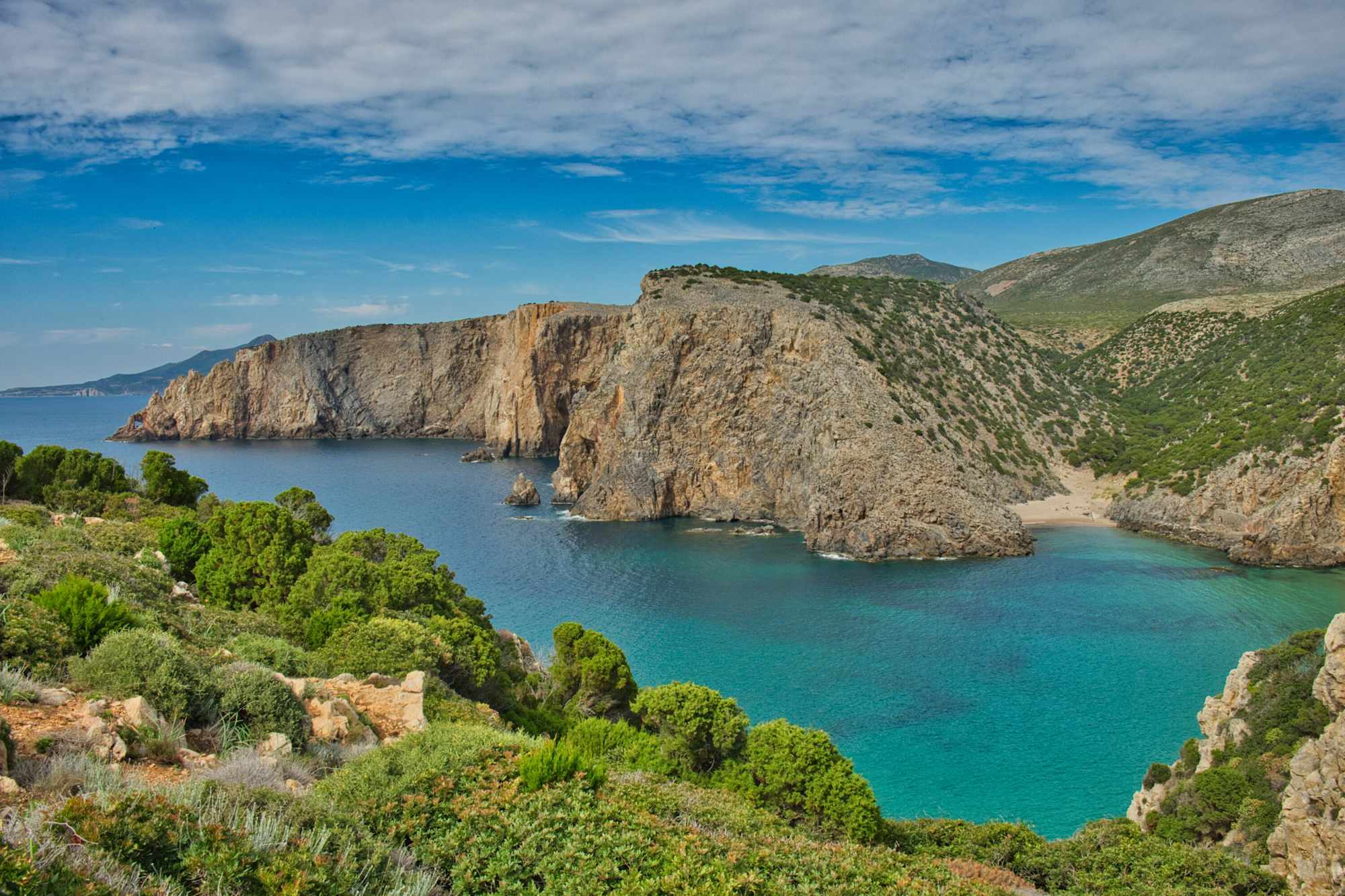 Toller Blick auf die Bucht