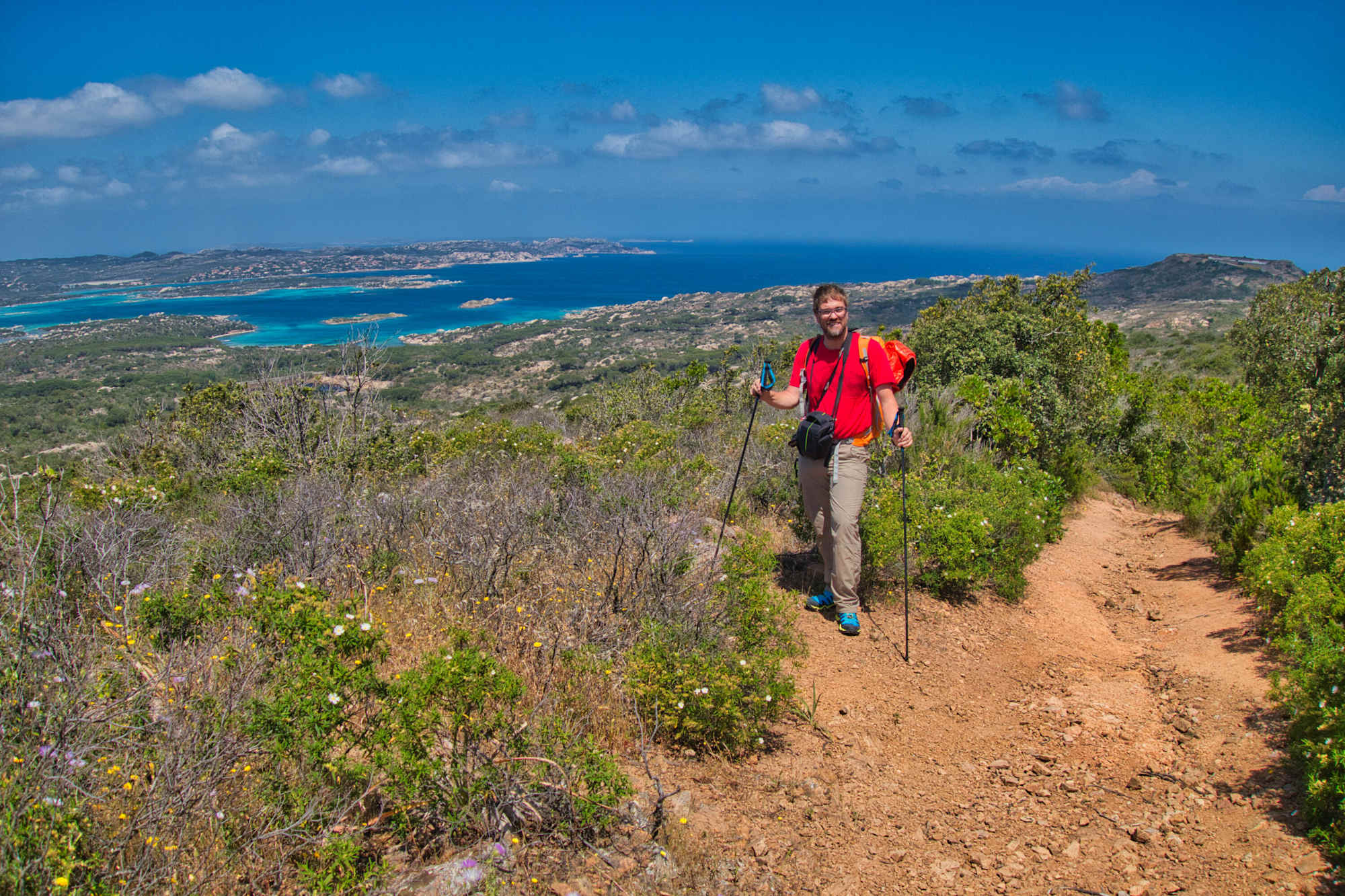 Wandern mit toller Aussicht - auf Caprera