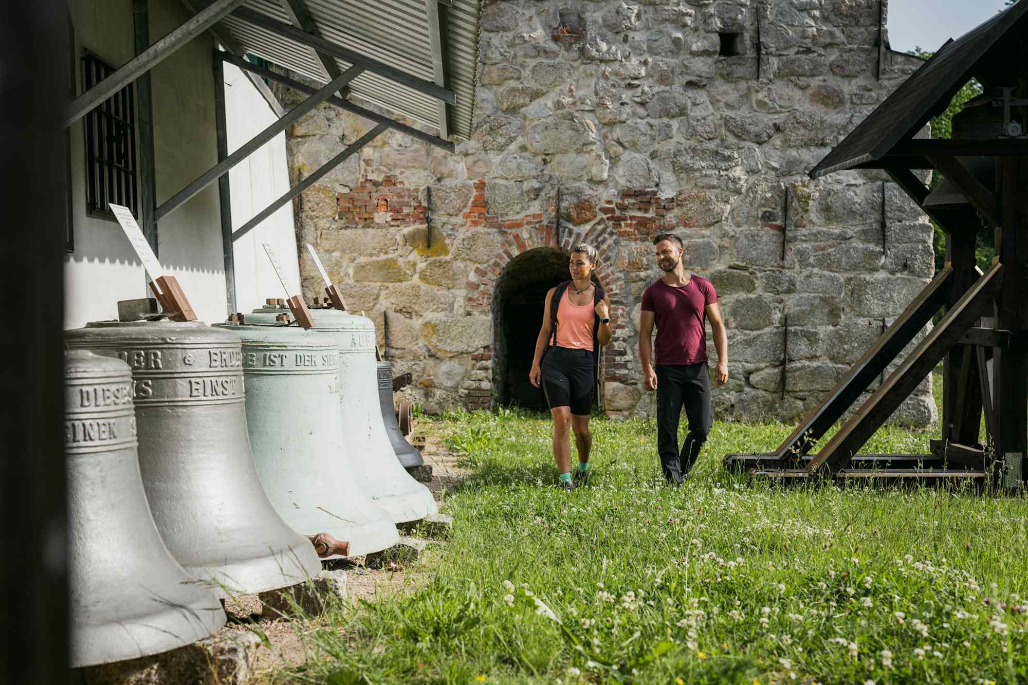 Kammweg - Hochofen der ehemaligen Glockengießerei Morgenröthe
