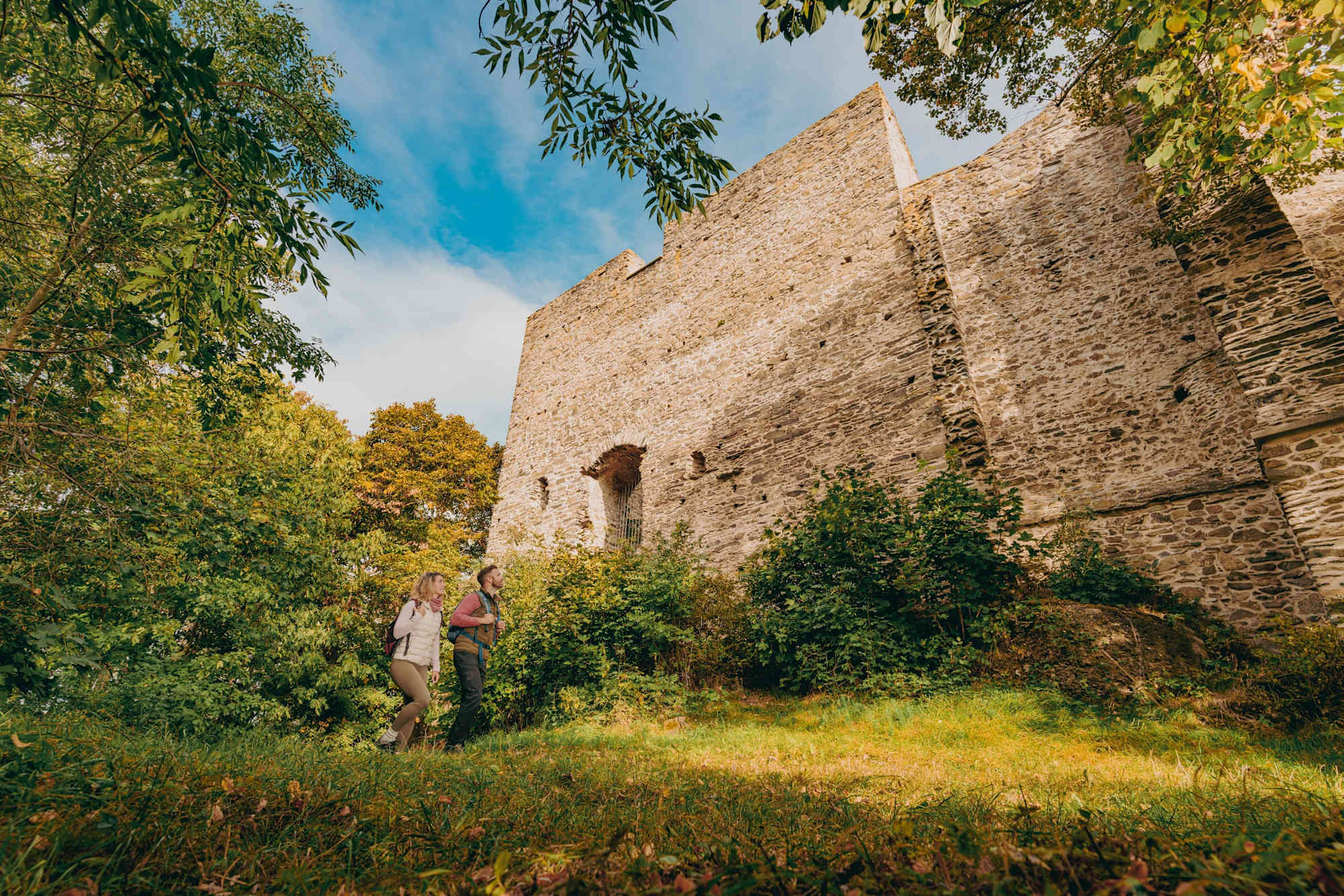 Kammweg Etappe 16 Burgstein Ruine
