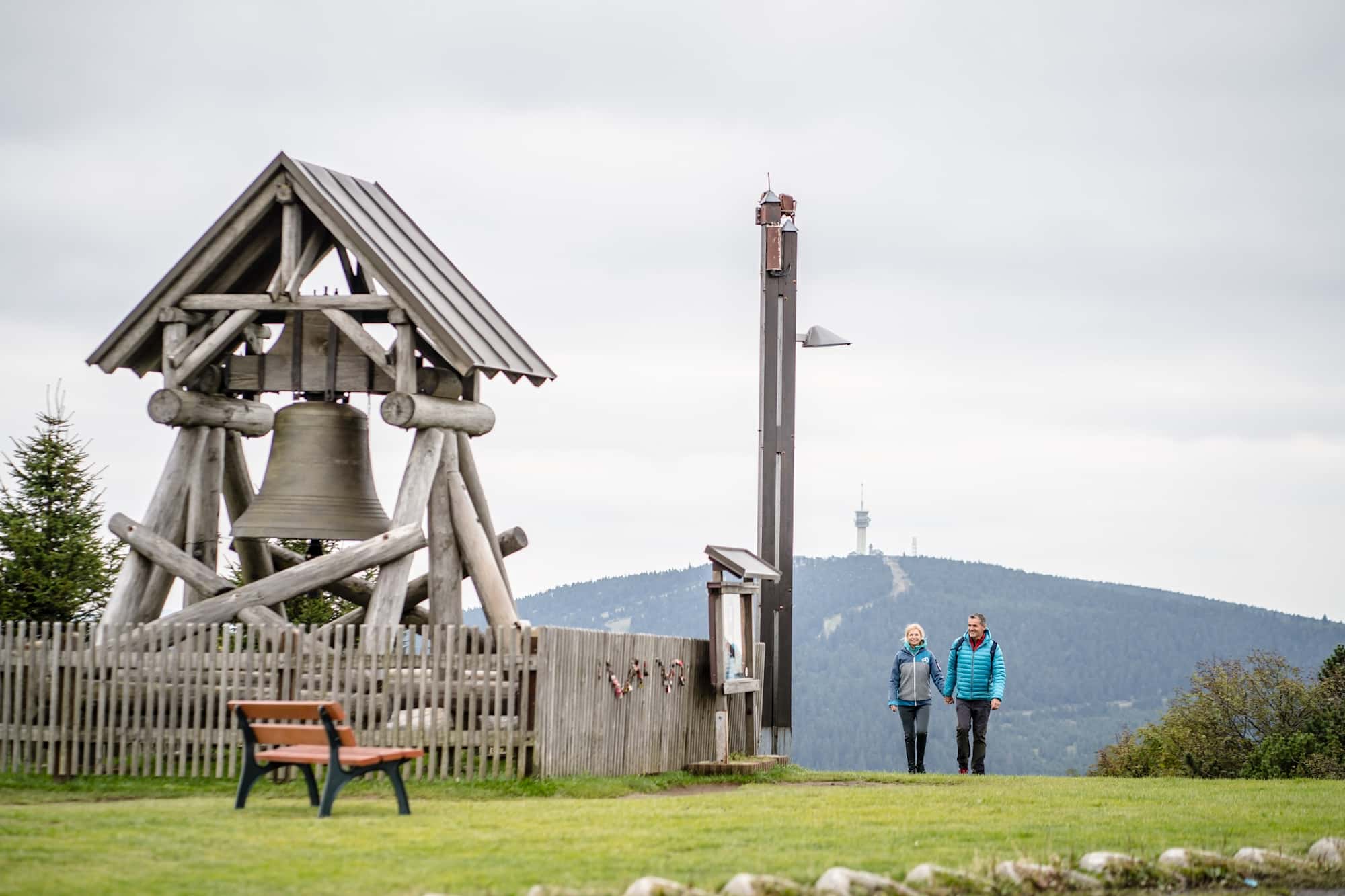 Friedensglocke auf dem Fichtelberg