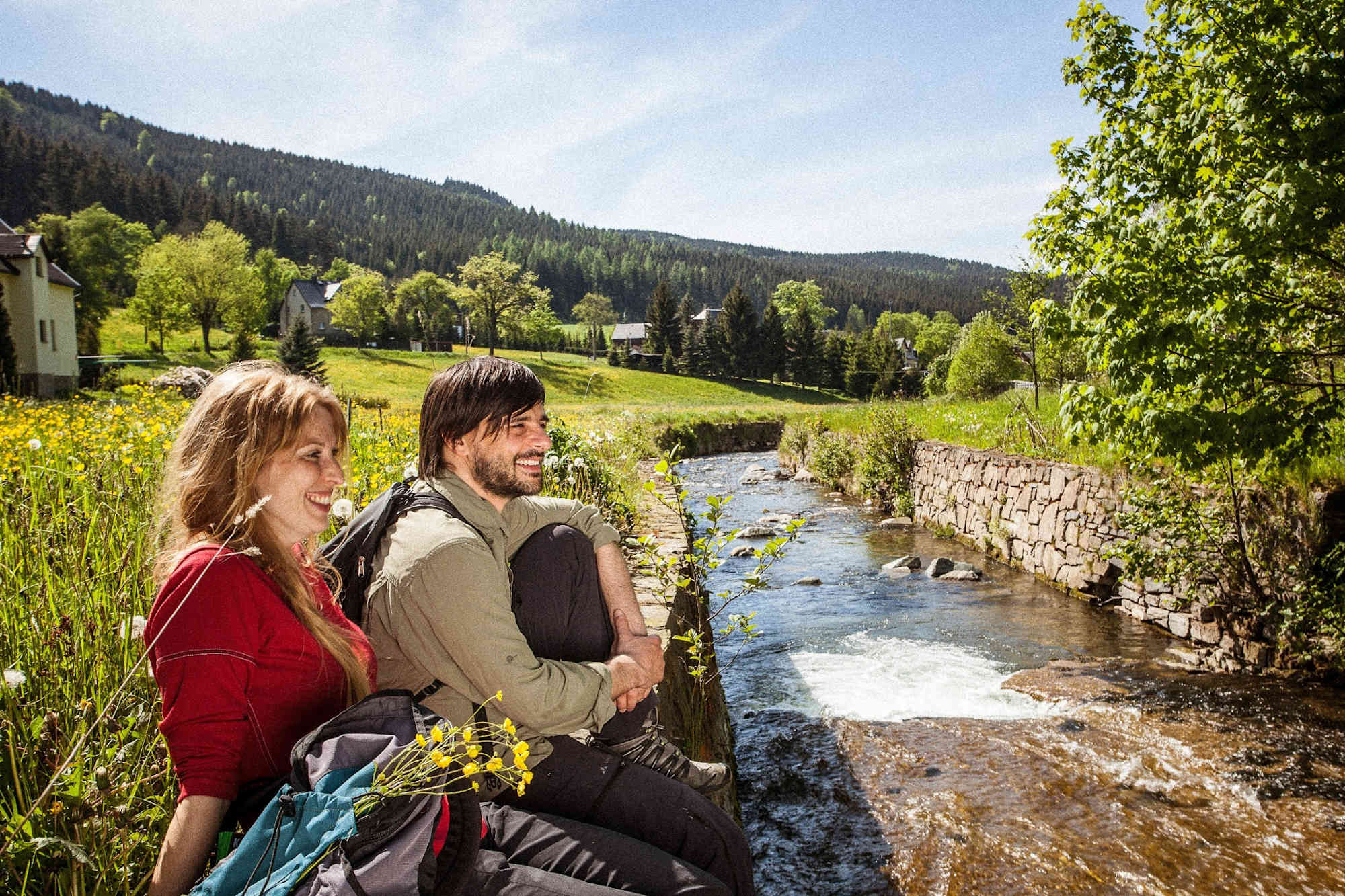 Am Pöhlwasser in Rittersgrün