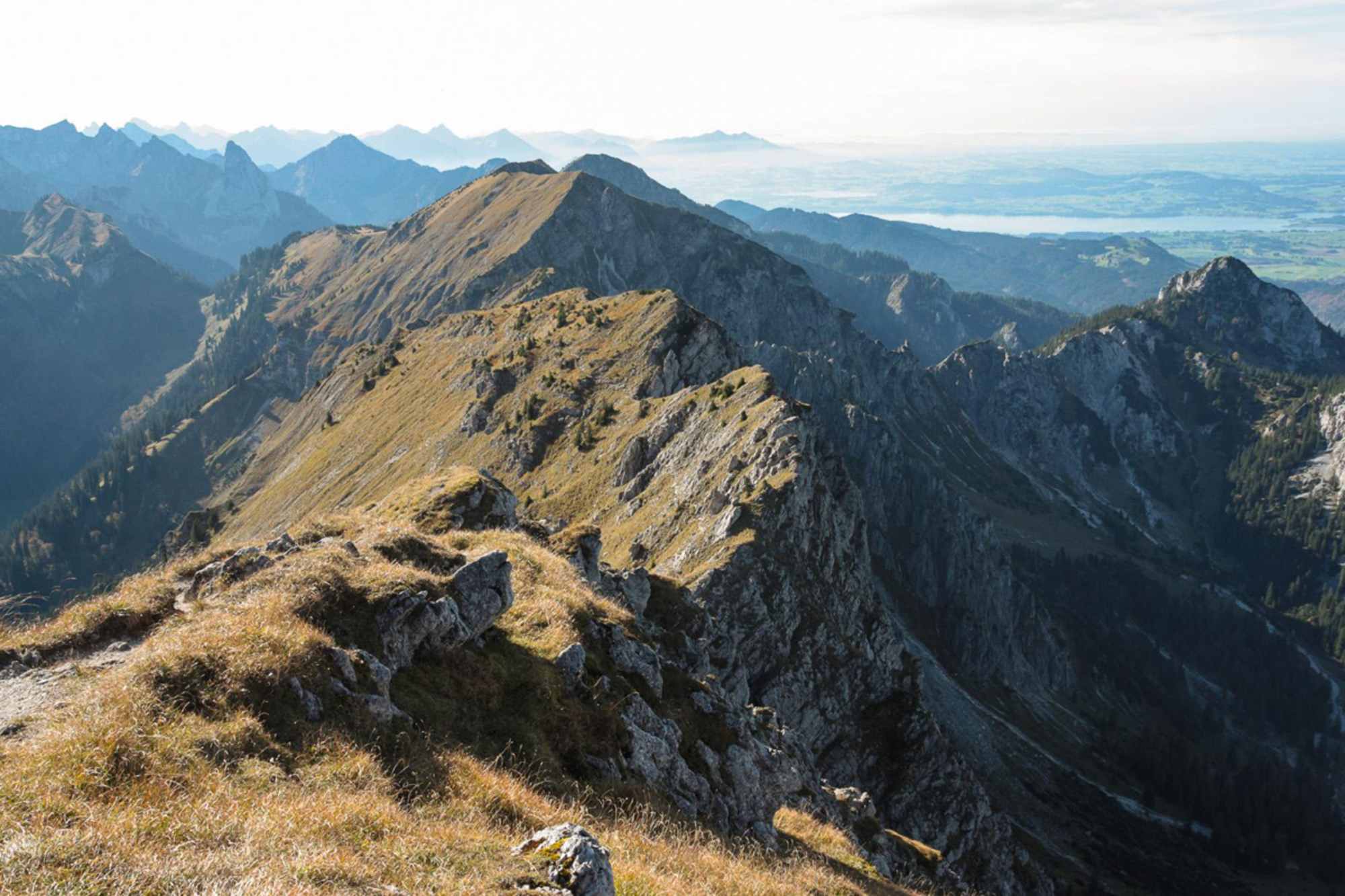 Große Klammspitze - Grat zum Feigenkopf