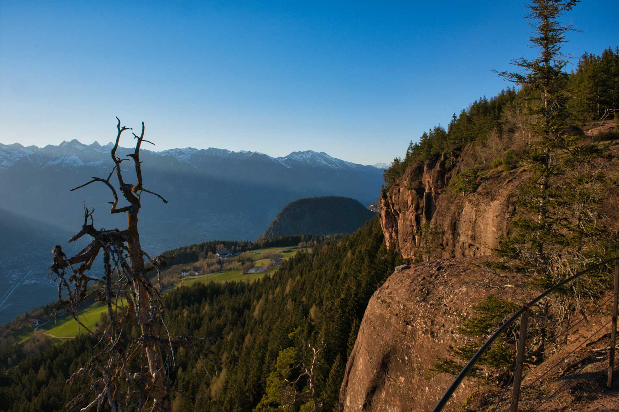 Sonnenuntergang am Knottnkino